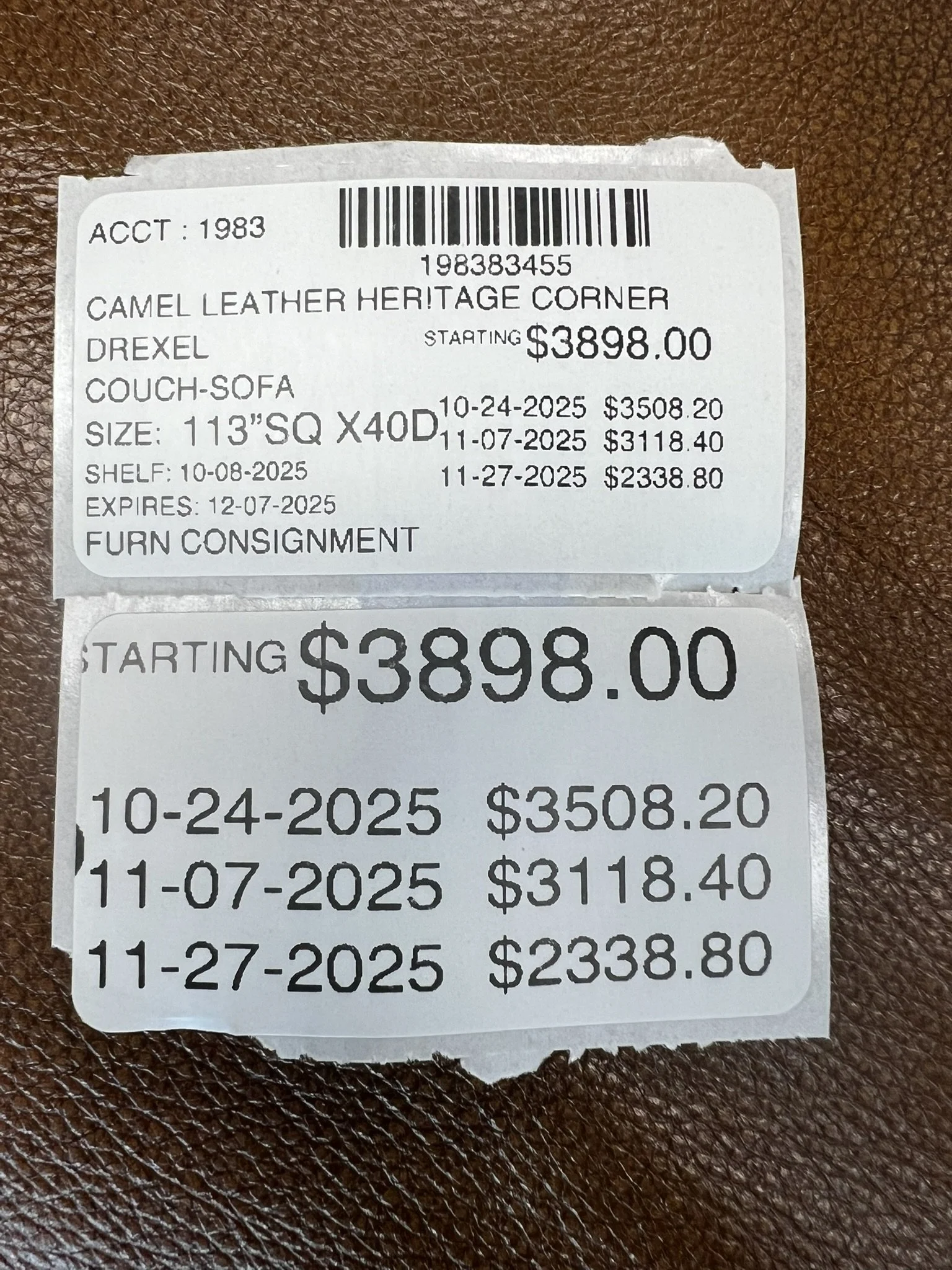 Drexel Heritage in Excellent Condition!