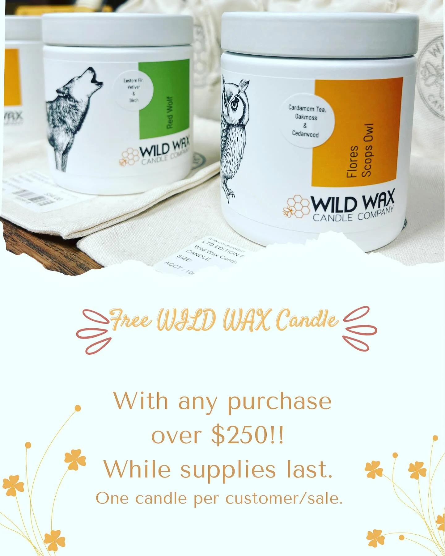 $34 Value! 2 amazing fall scents to choose from!