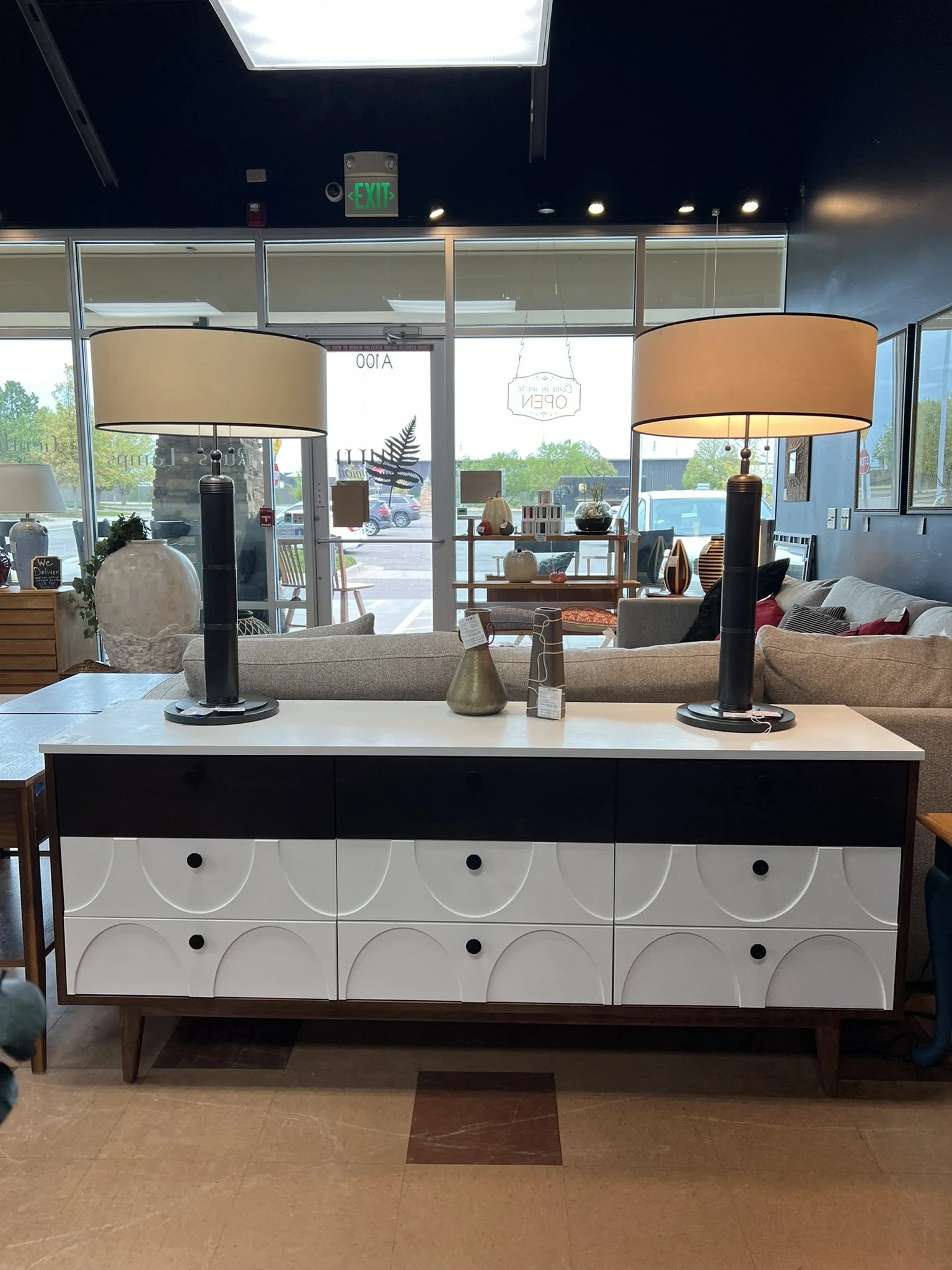 Martha Leone Designs custom dresser in walnut!