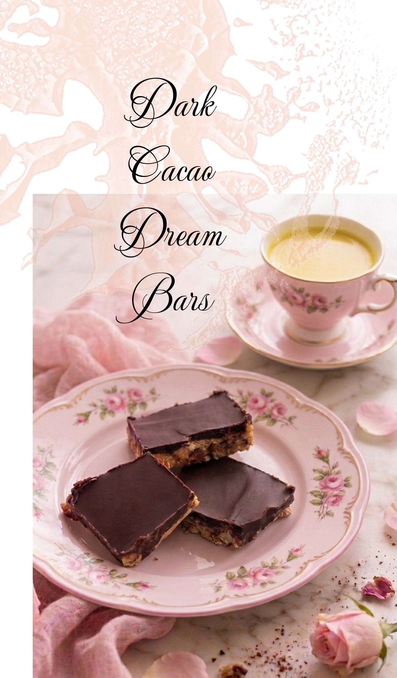 Dark Cacao Dream Bars &amp; Mango Elixir