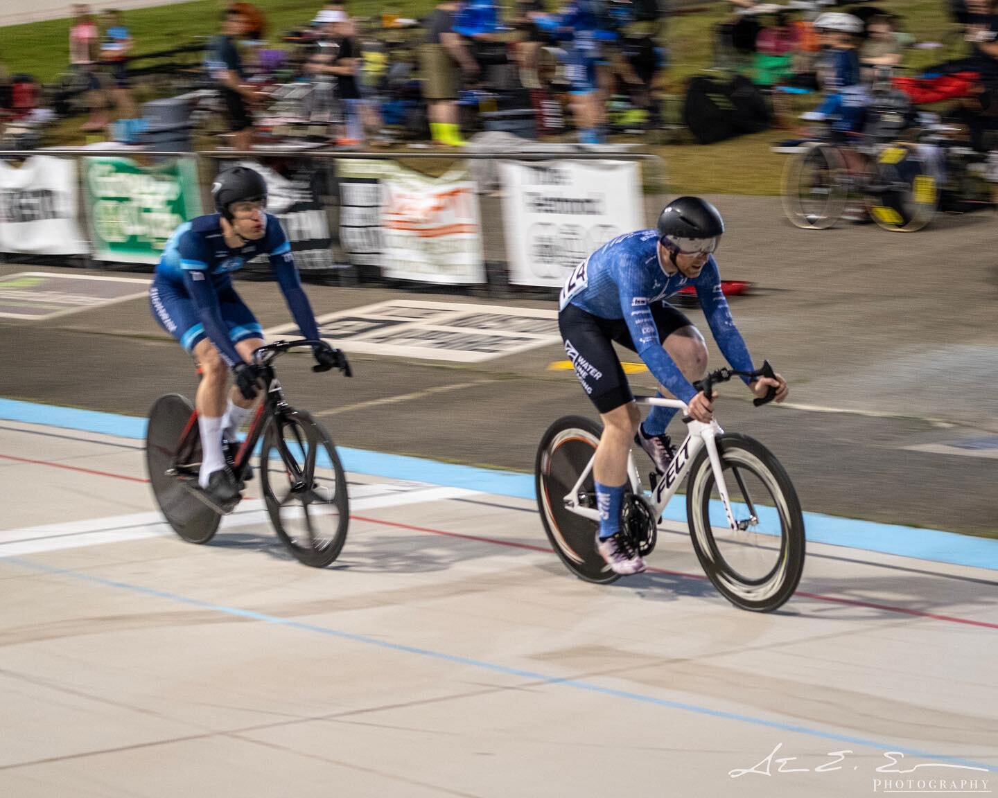 That winning feeling for @jhbowie at @jbvelodrome Pre Season FNR.