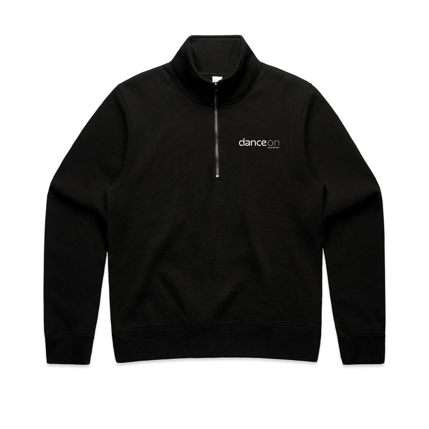 Half Zip Crew (Black): Adult - $54.95