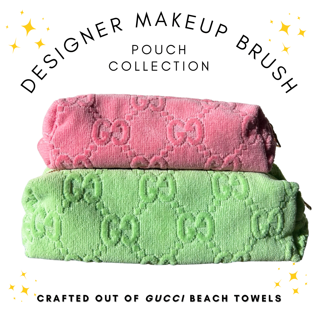 DESIGNER MAKEUP BRUSH POUCH