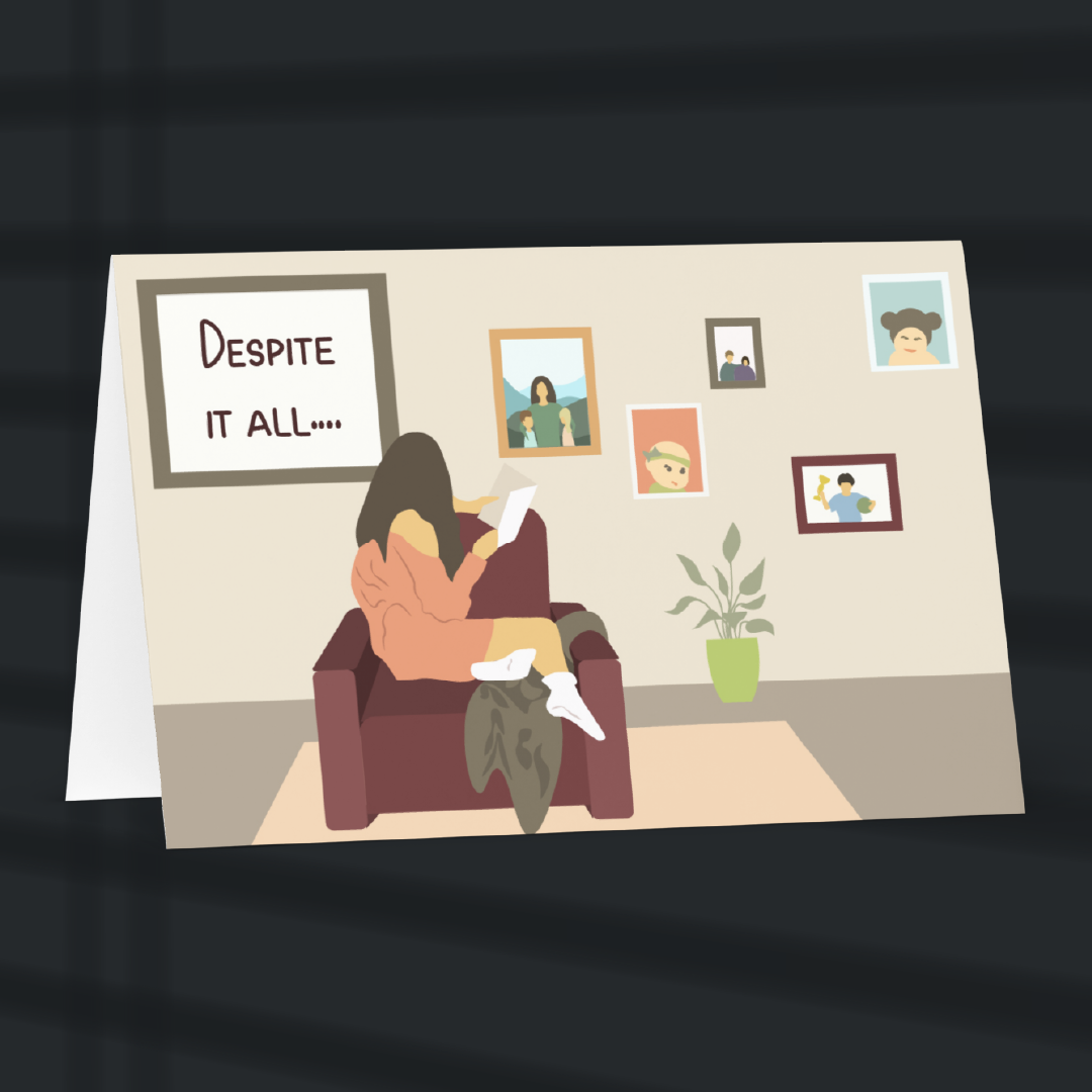 Despite it all (clean version) Greeting Card — I Have No Filter
