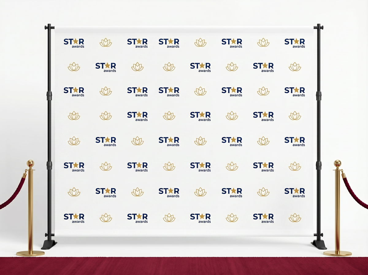 Step and Repeat Banner: Elevate Your Presence at Trade Shows &amp; Events