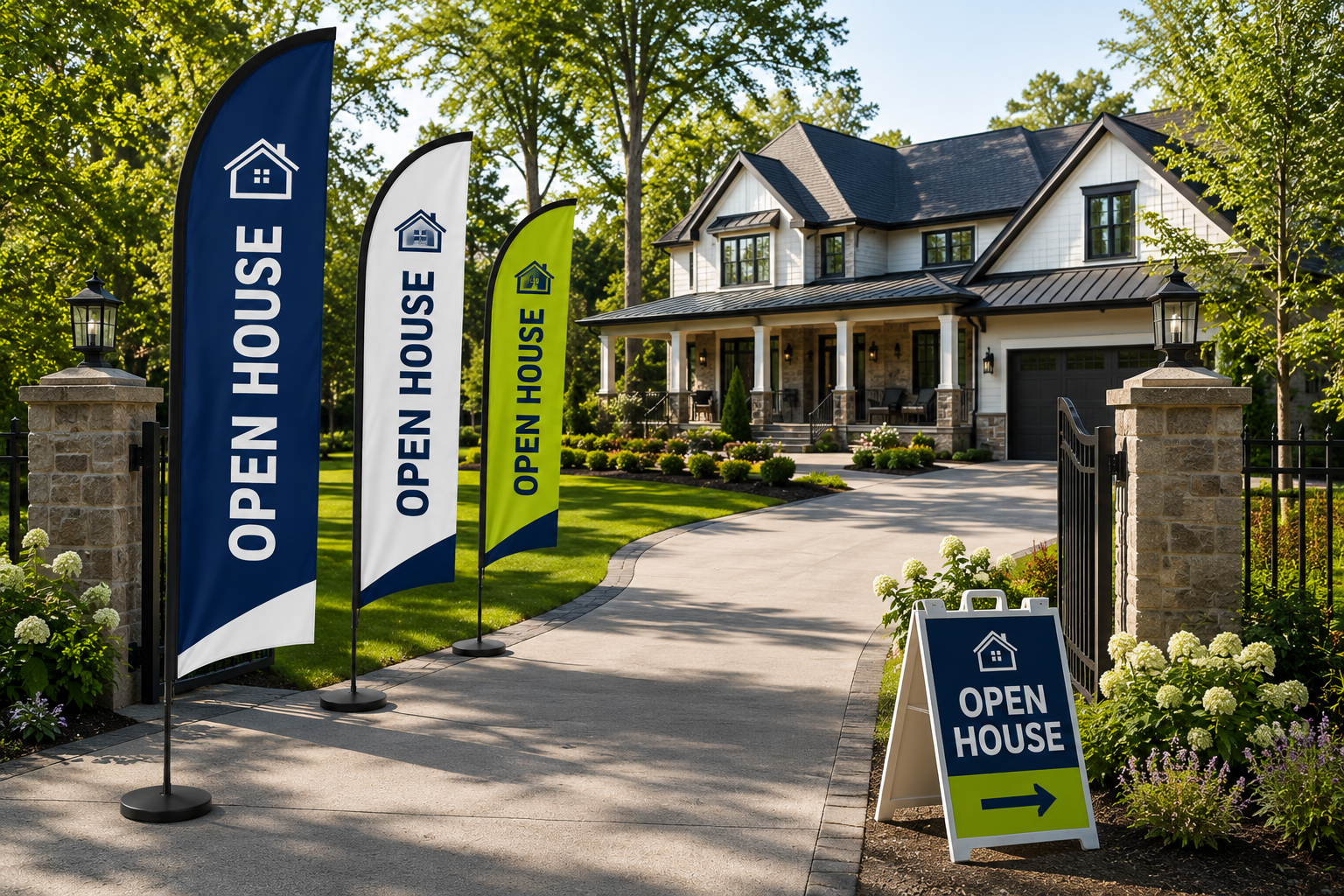 5 Amazing Secrets to Open House Feather Flags