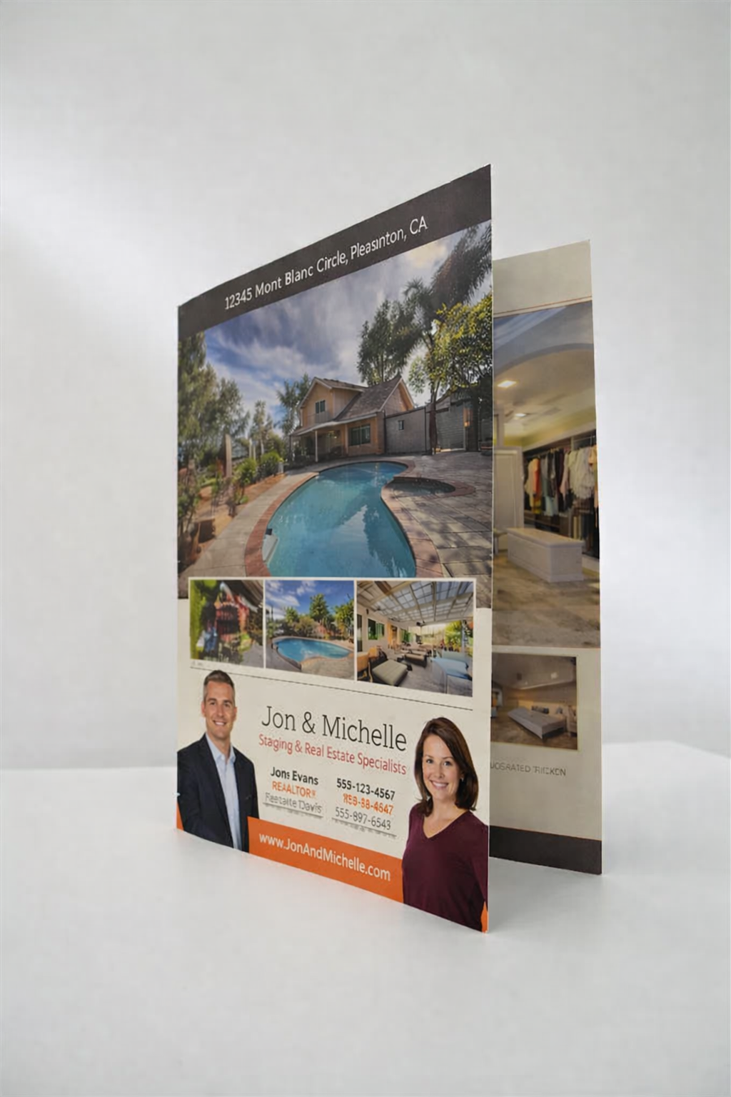 Premium 100lb Folding Brochure Printing – 11" x 17" Folded to 8.5" x 11"