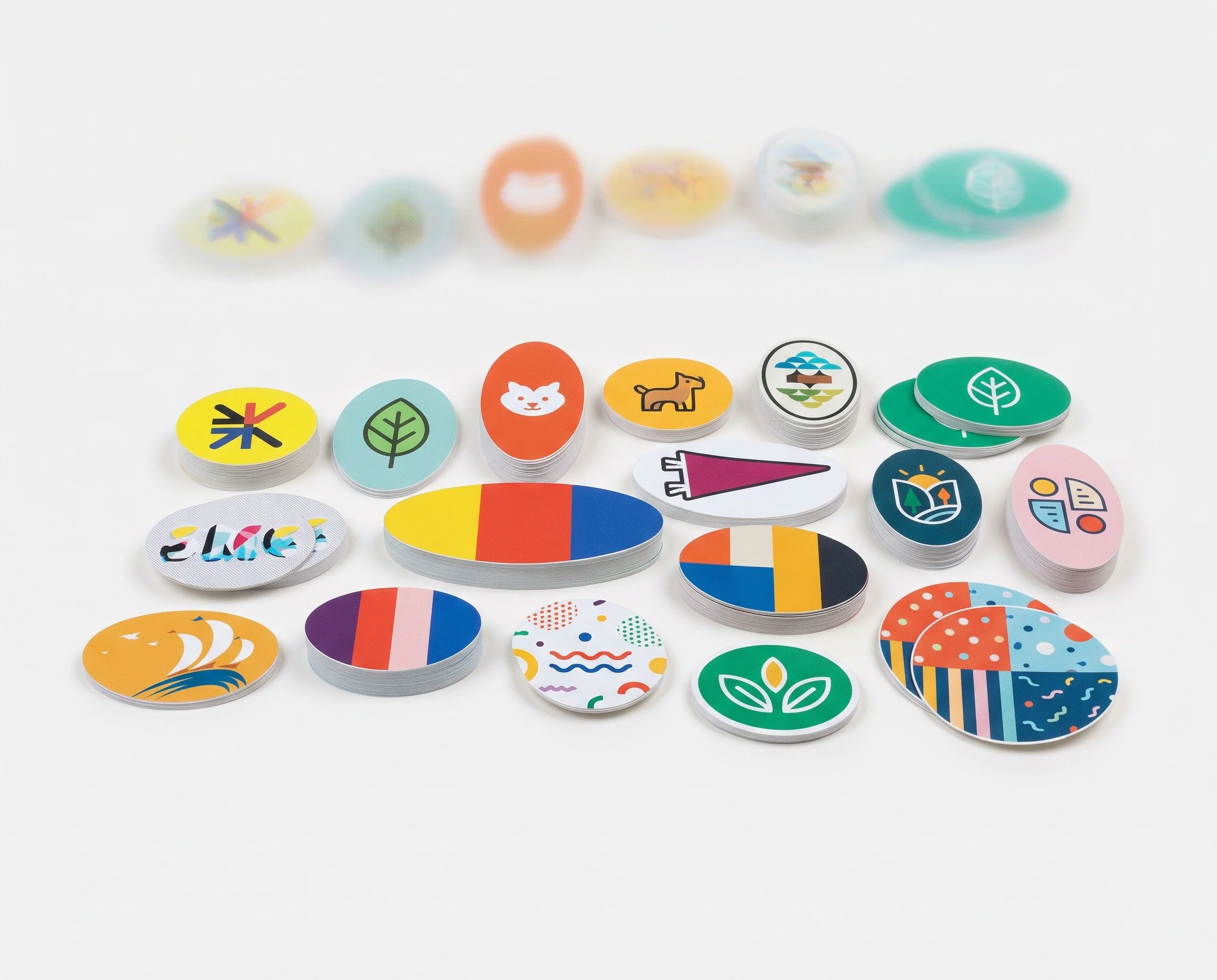 Custom Oval Stickers