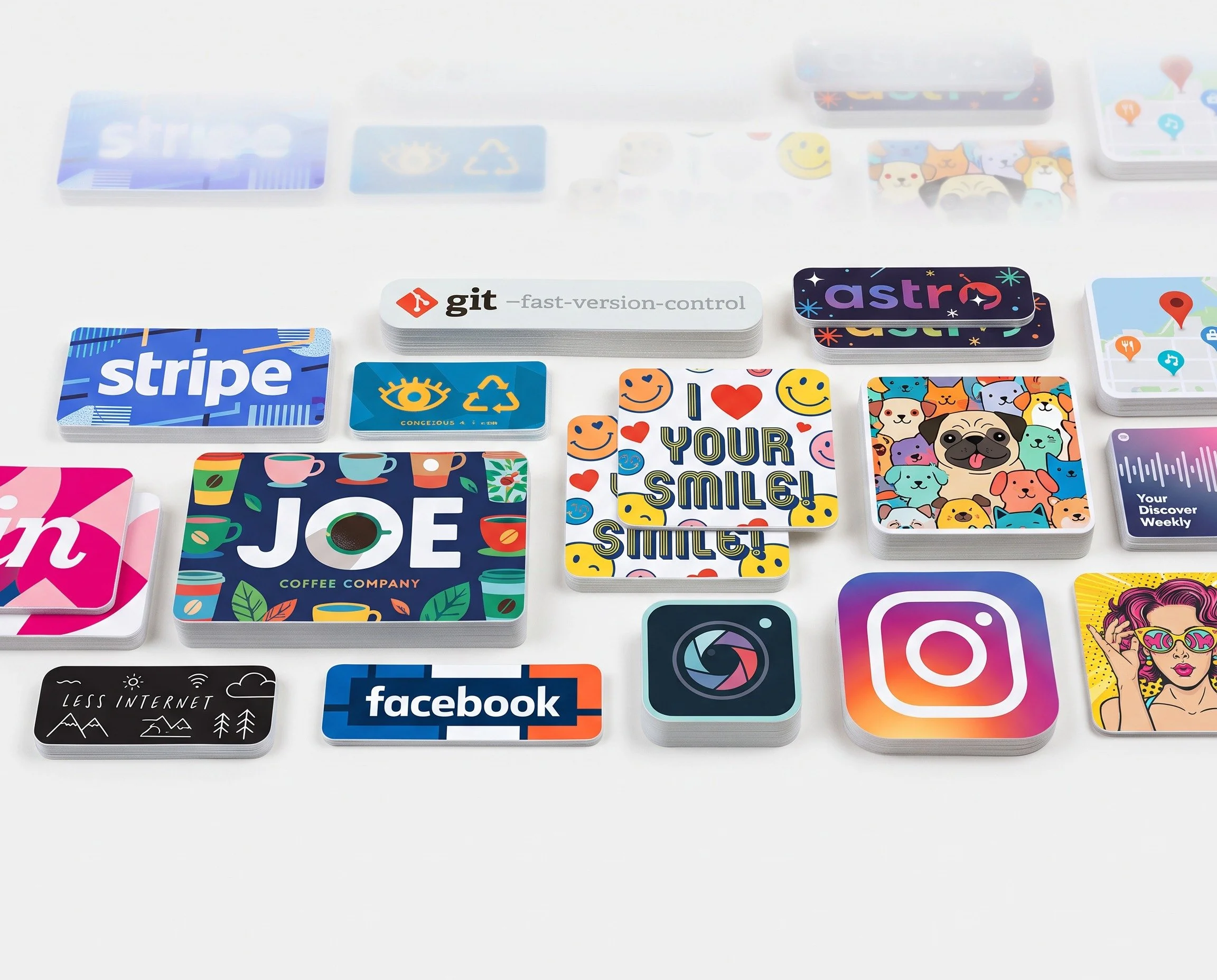 Custom Rounded Corner Stickers