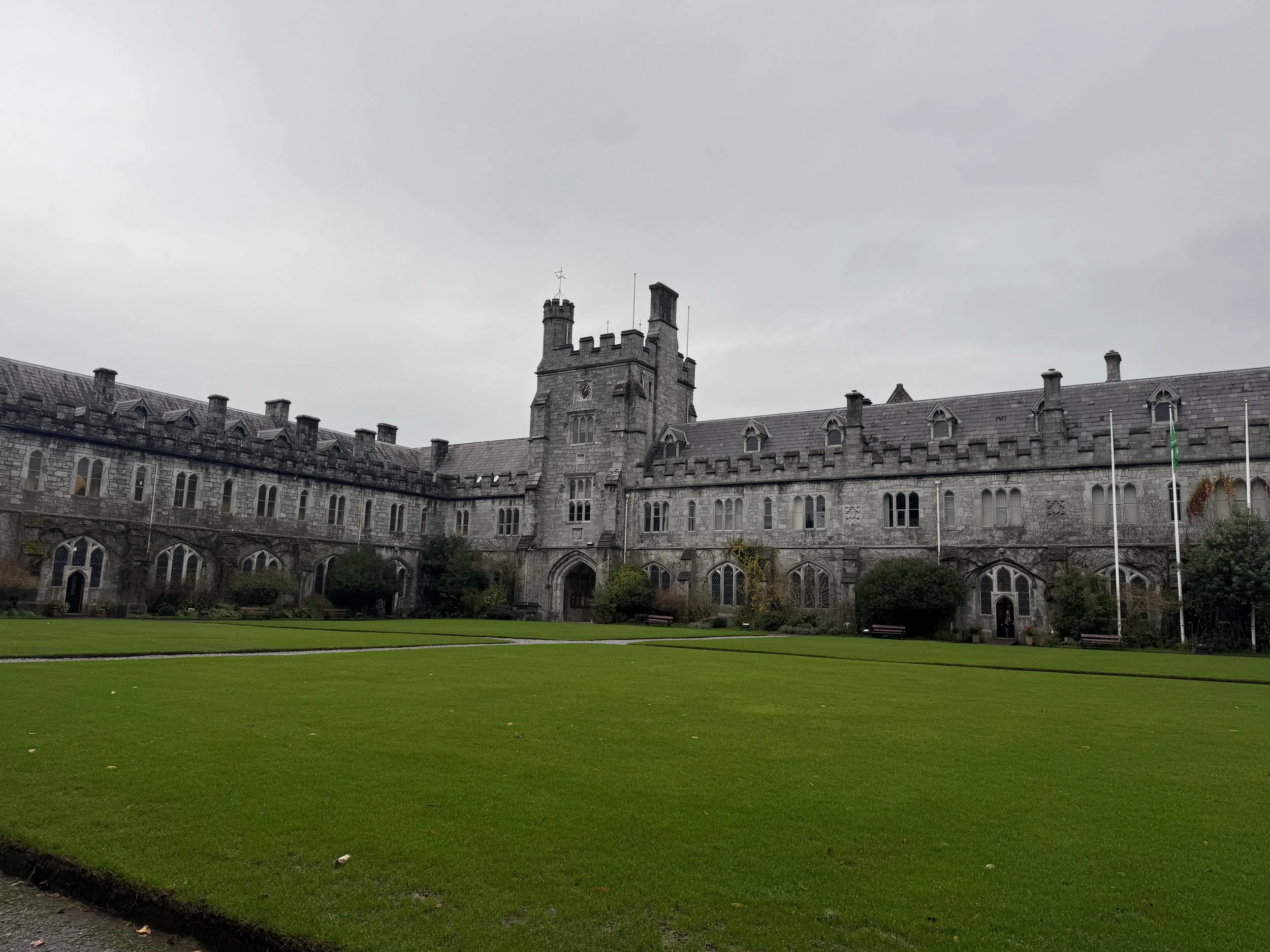  And of course, the University College Cork, known for its similarities to Hogwarts. Walking through the passageways here genuinely seems like walking on the set of Harry Potter. 