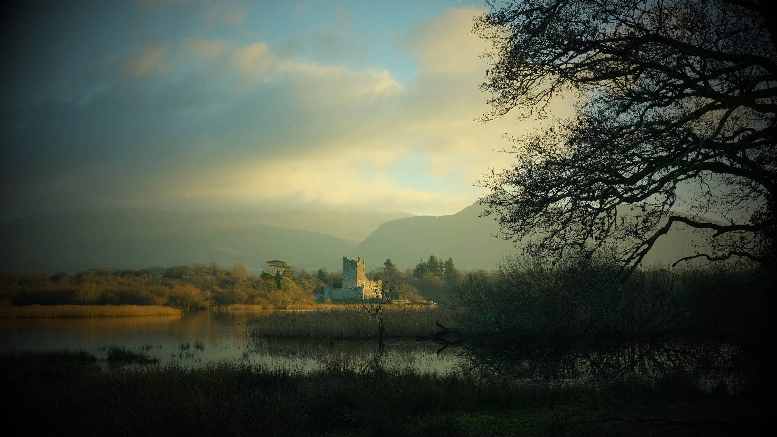  Coming over the hill to this view of a castle is unforgettable. 