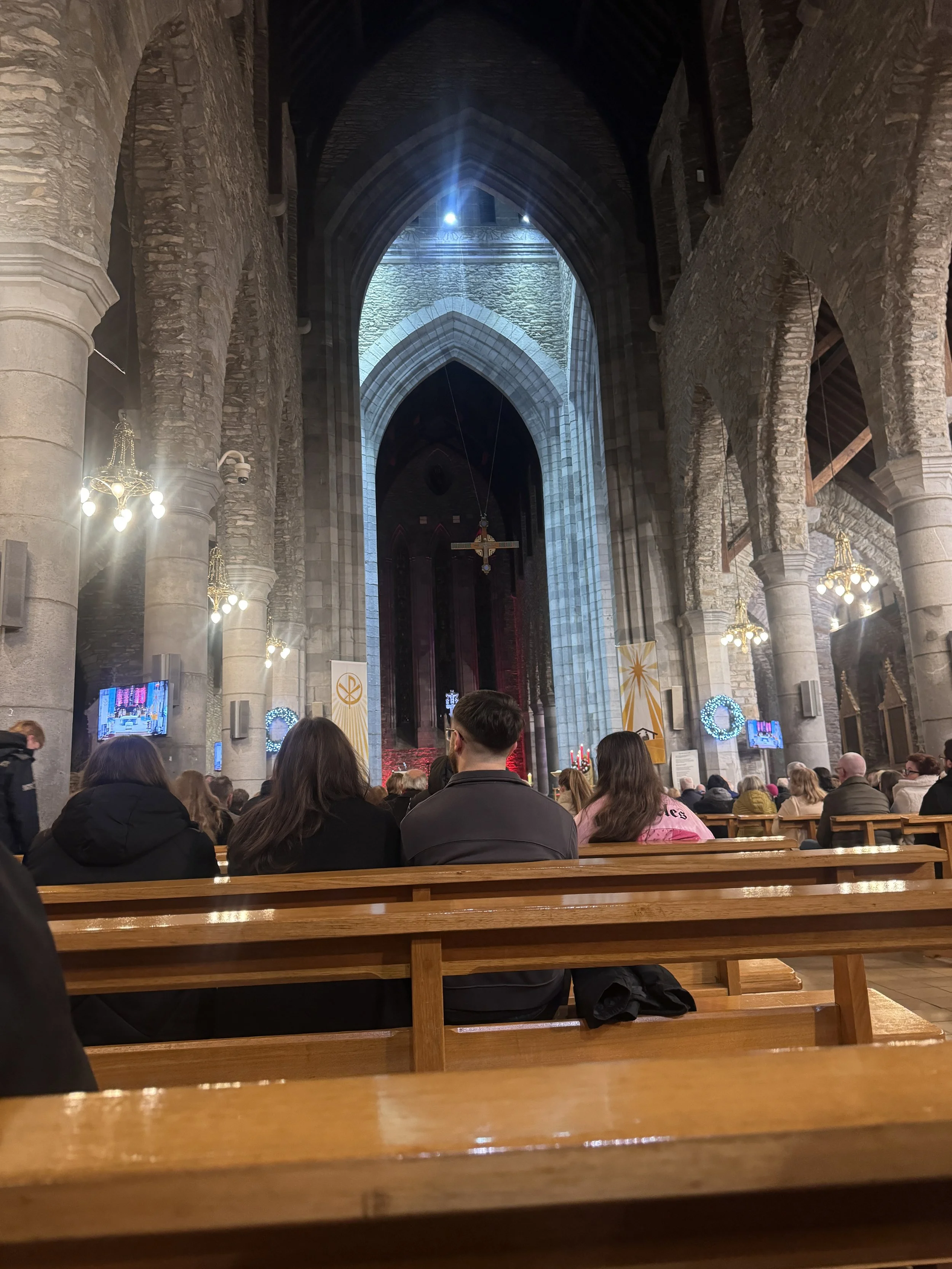 I think this is my favorite cathedral in the world so far. It seems like something out of Game of Thrones with the stone structure and arches. 