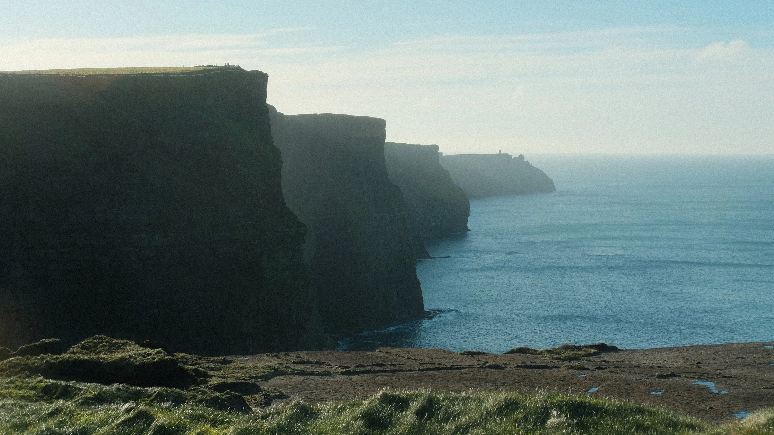  The stunning Cliffs of Moher! I was speechless, it was almost out of a movie (which makes sense because it has been in so many movies!) We were very lucky and had a clear day in the dead of winter. 