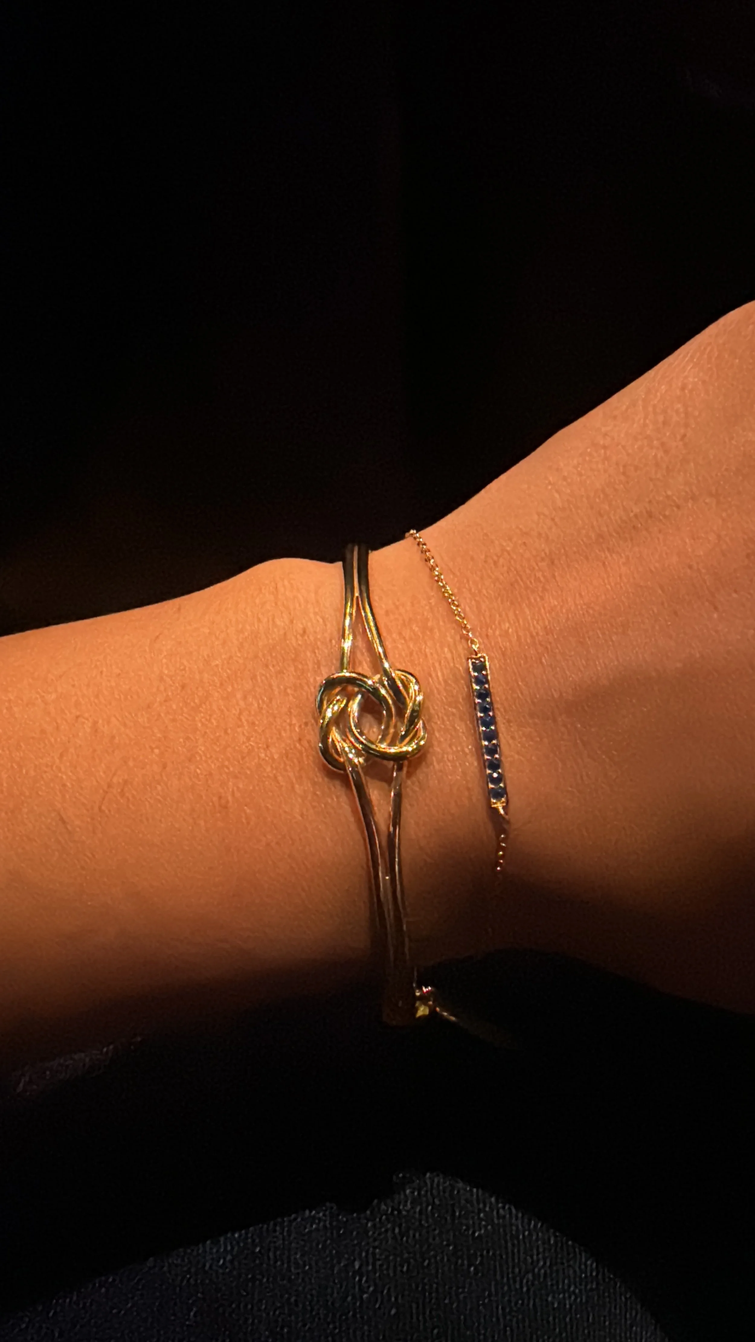  I did buy this gold celtic knot bracelet that I love with all my heart. I love being able to wear my travels around with me everyday! 