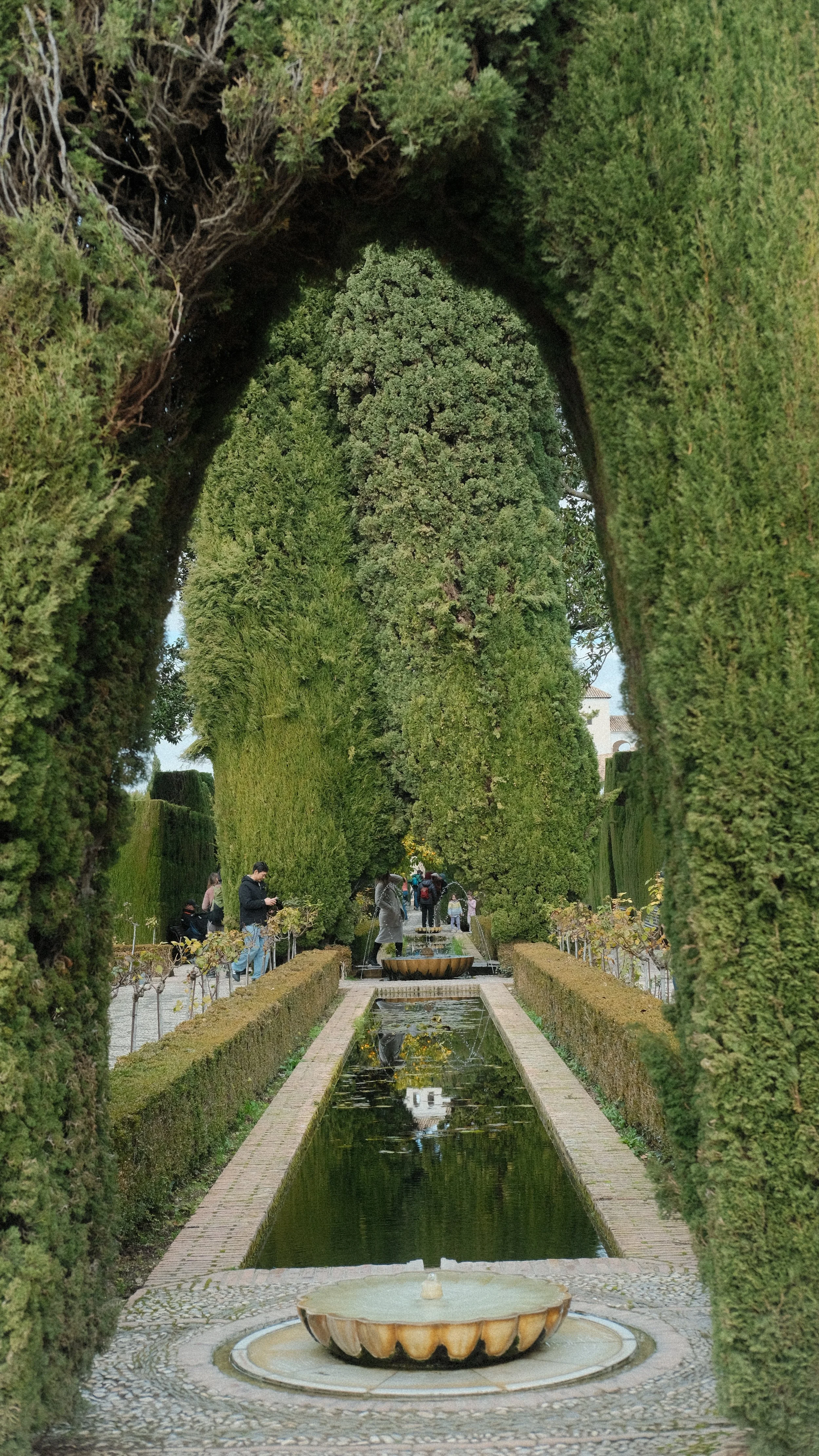  The Alhambra had incredible gardens and grounds with the same Moorish architecture. It was originally a palace city where the rulers of the Kingdom of Granada stayed. 