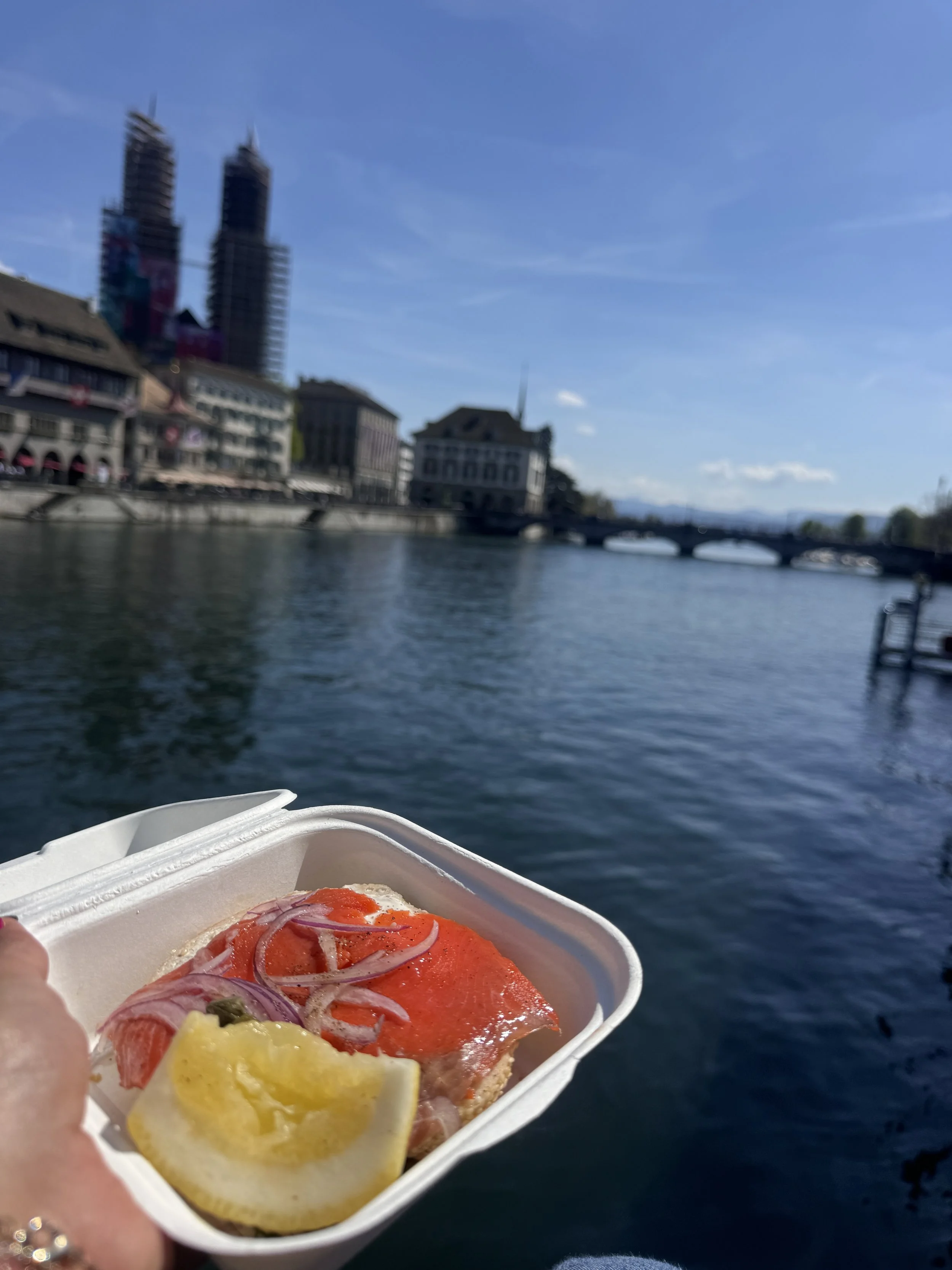  The aforementioned salmon bagel! 
