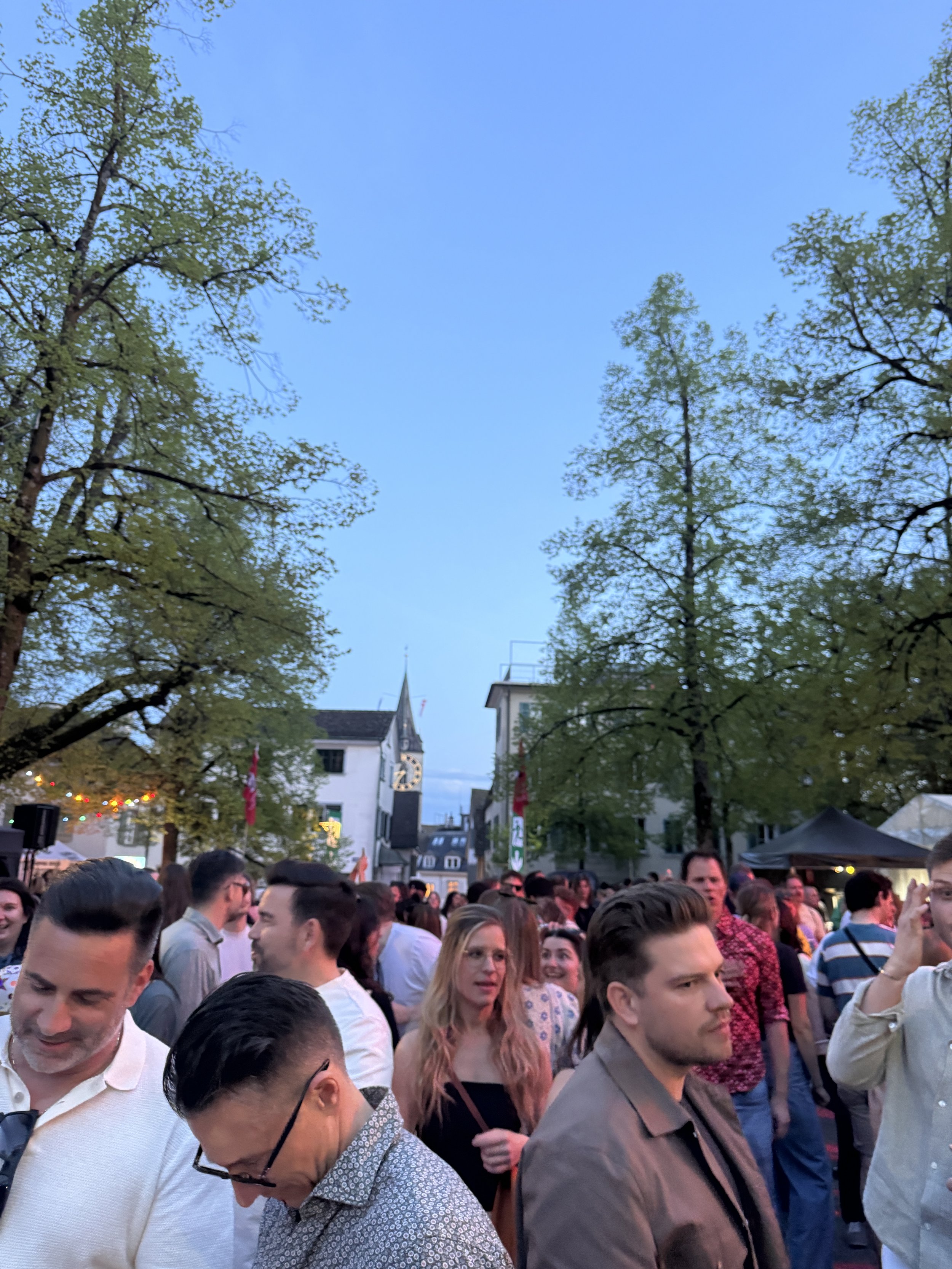  To our surprise, there was a Swiss-German electronic music festival occuring, also to celebrate the start of spring! 