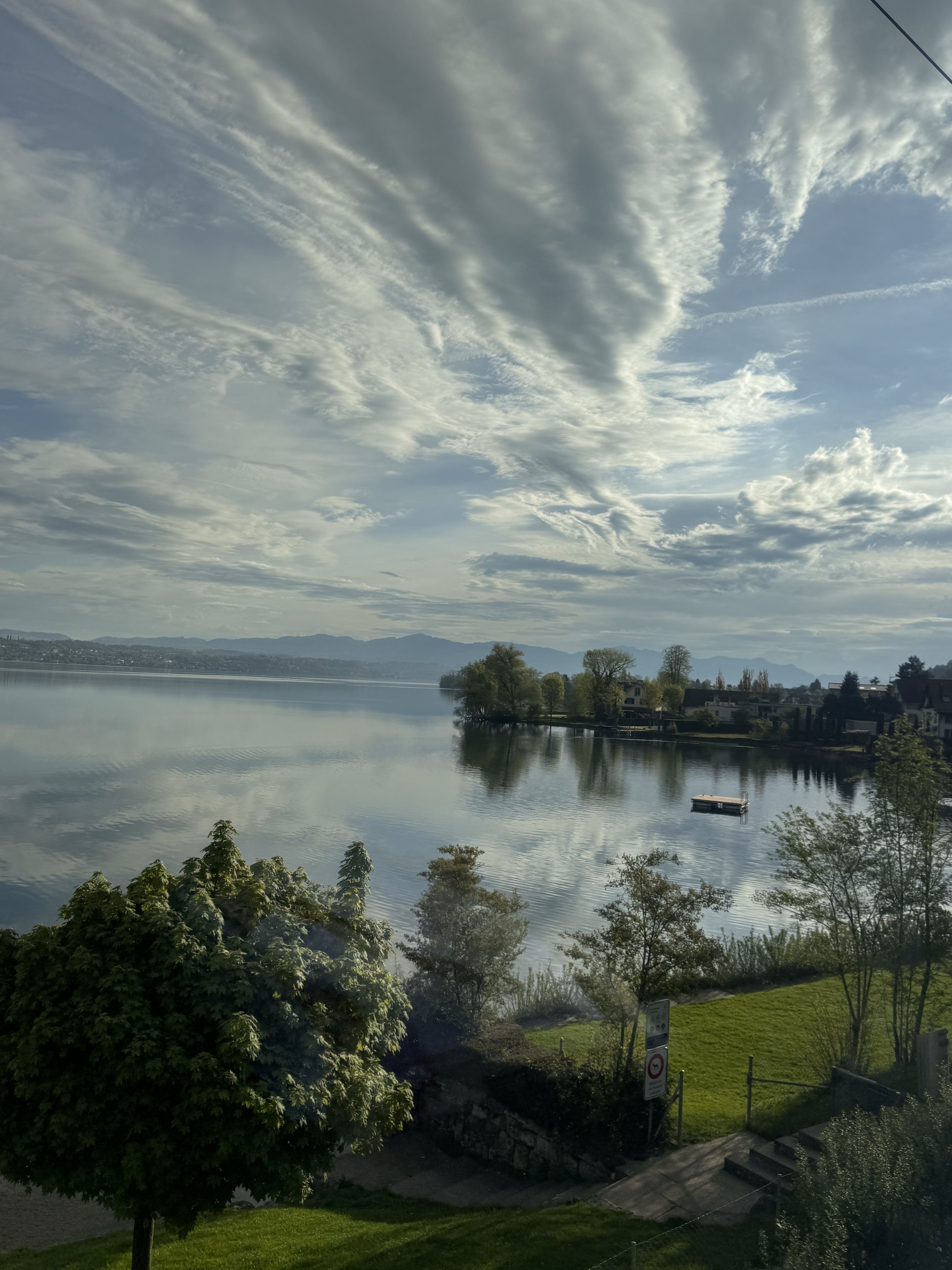  Views of Lake Zurich. I would love to come back sometime in the summer one day and swim here. 