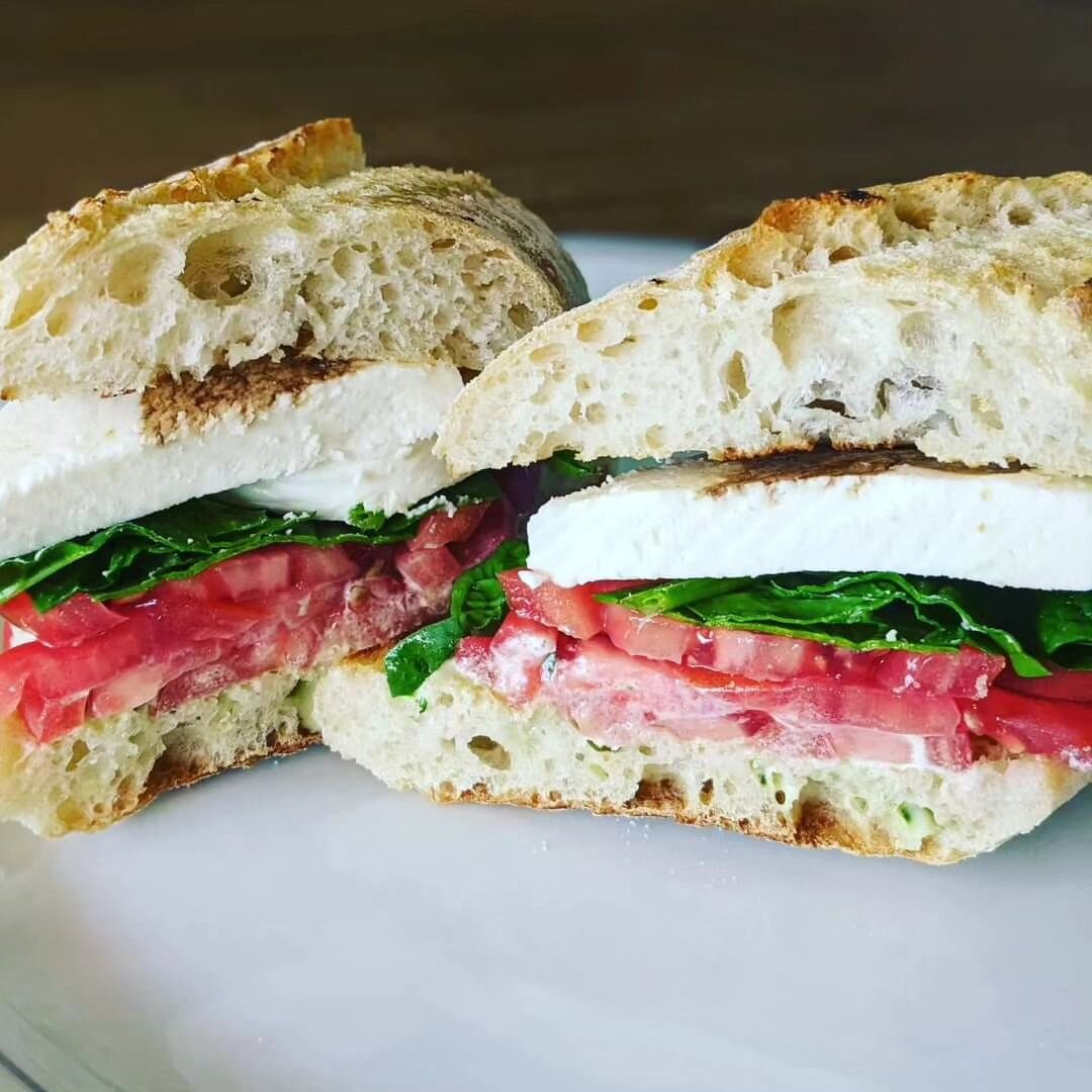 📸 Caprese Sandwich

Specials for Monday, May 15th:

Lunch: Caprese with Fresh Mozzarella, Baby Spinach, Tomato with Pesto Mayo and a Balsamic Glaze on a Toasted Baguette $9.49

Turkey Caprese with Oven Roasted Turkey, Fresh Mozzarella, Baby Spinach,