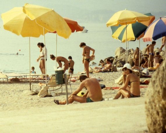 Vintage 70s Beach, Croatia Photography, Beach, Vintage, 1970s, Summertime.jpg