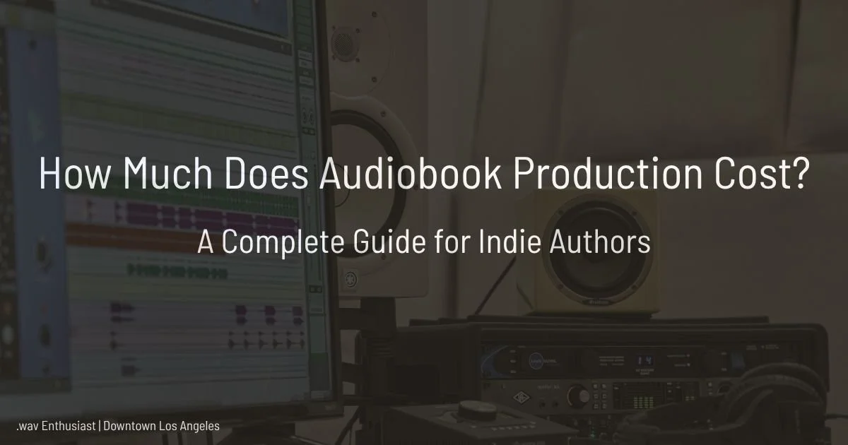 How Much Does Audiobook Production Cost?