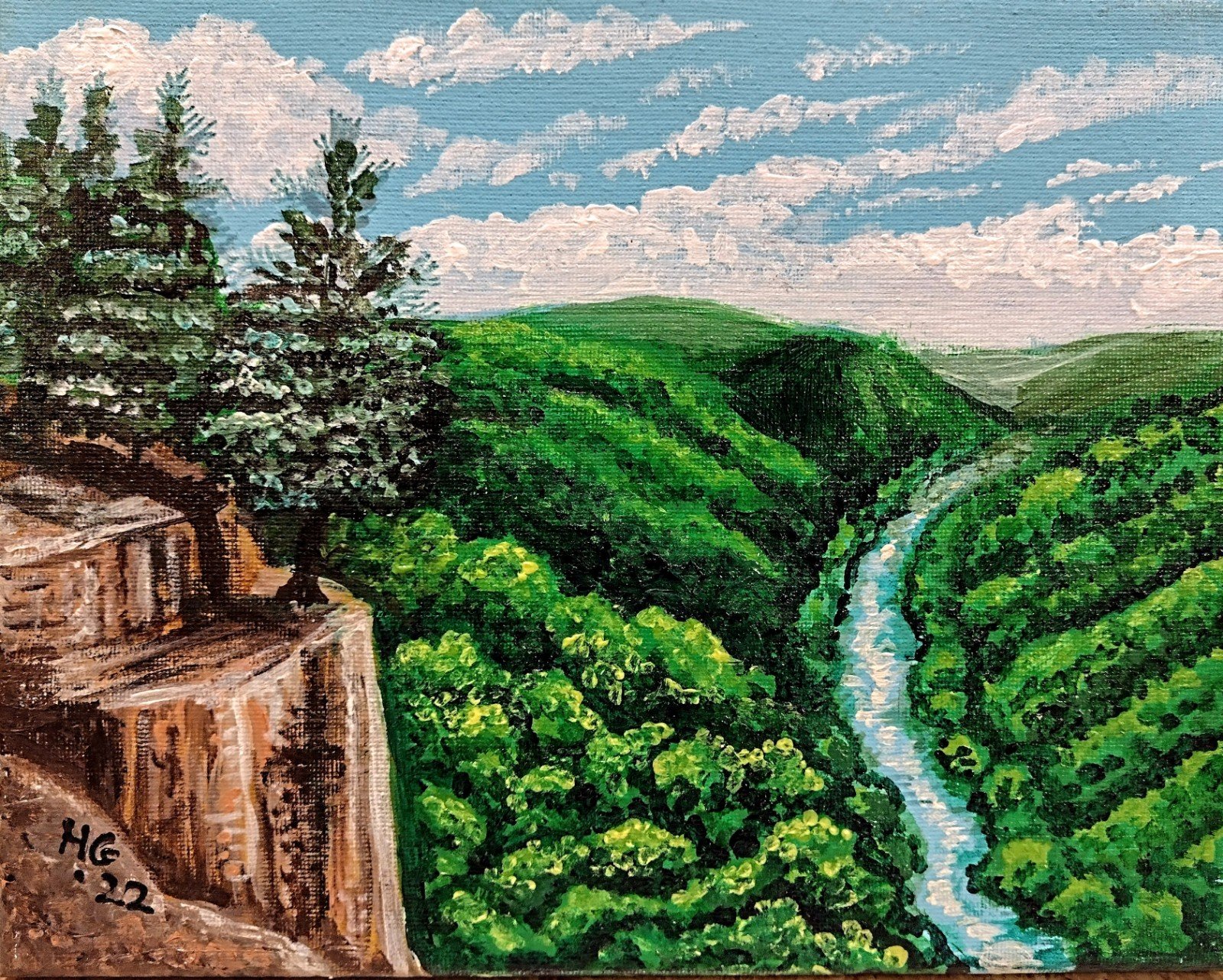 Acrylic Painting-New River Gorge.jpg