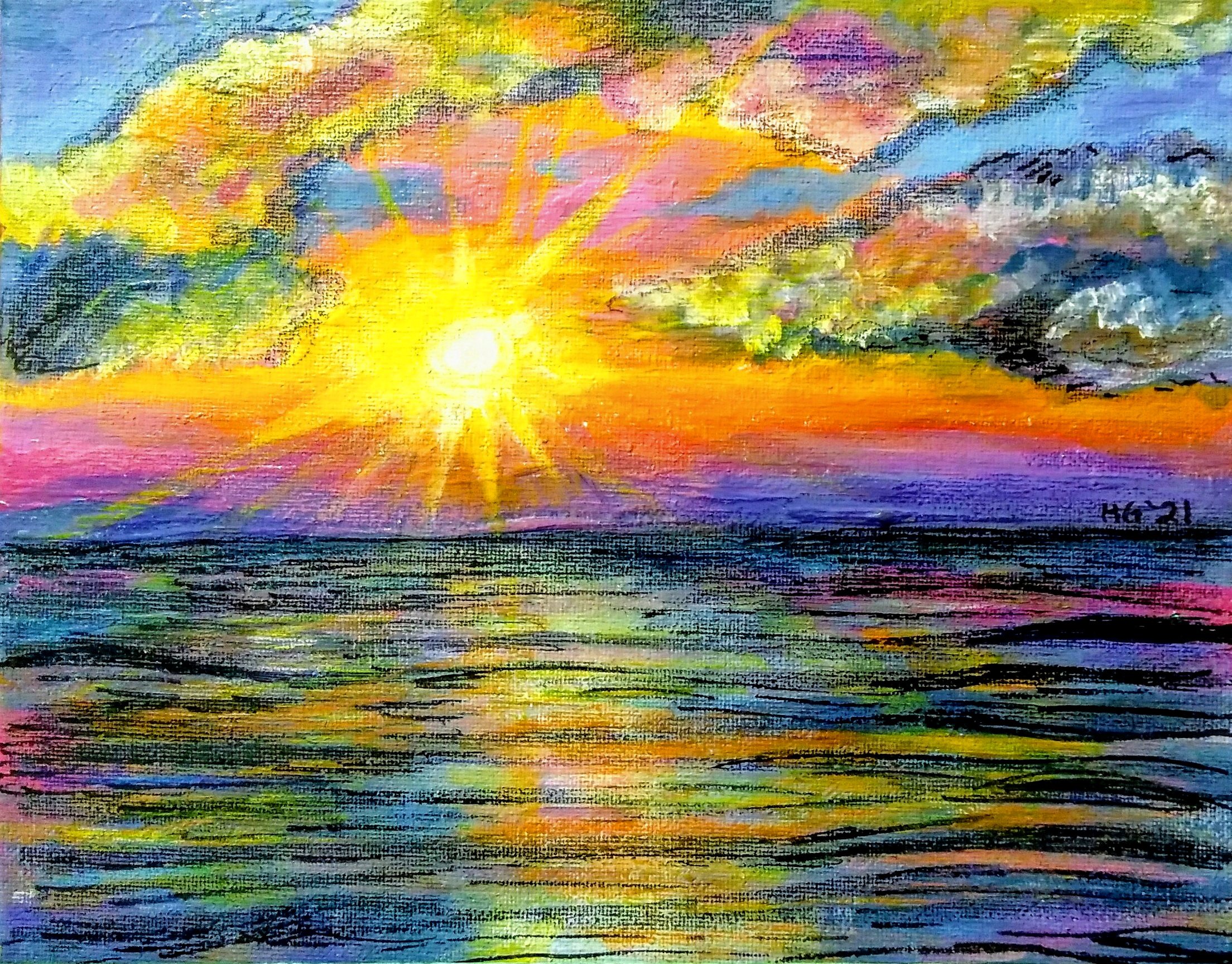 Seascape Sunrise 2-Acrylic.jpg