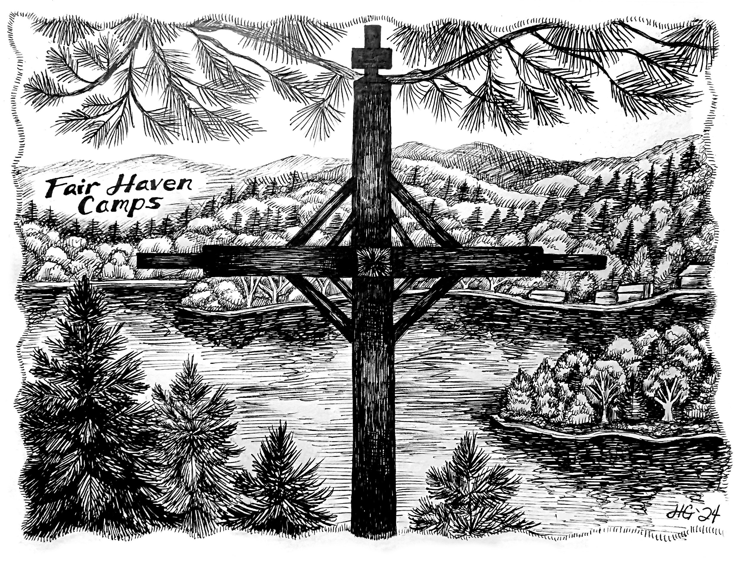 Fair Haven Camps-Ink Drawing.jpg