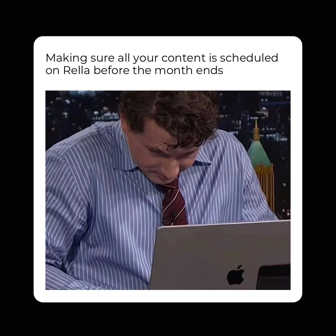 All our clients think we're so organized, but the truth is we use @rellasocial for all our content scheduling needs.  If you're an agency owner, founder, or content creator managing multiple platforms we cannot recommend this platform enough! Use wit