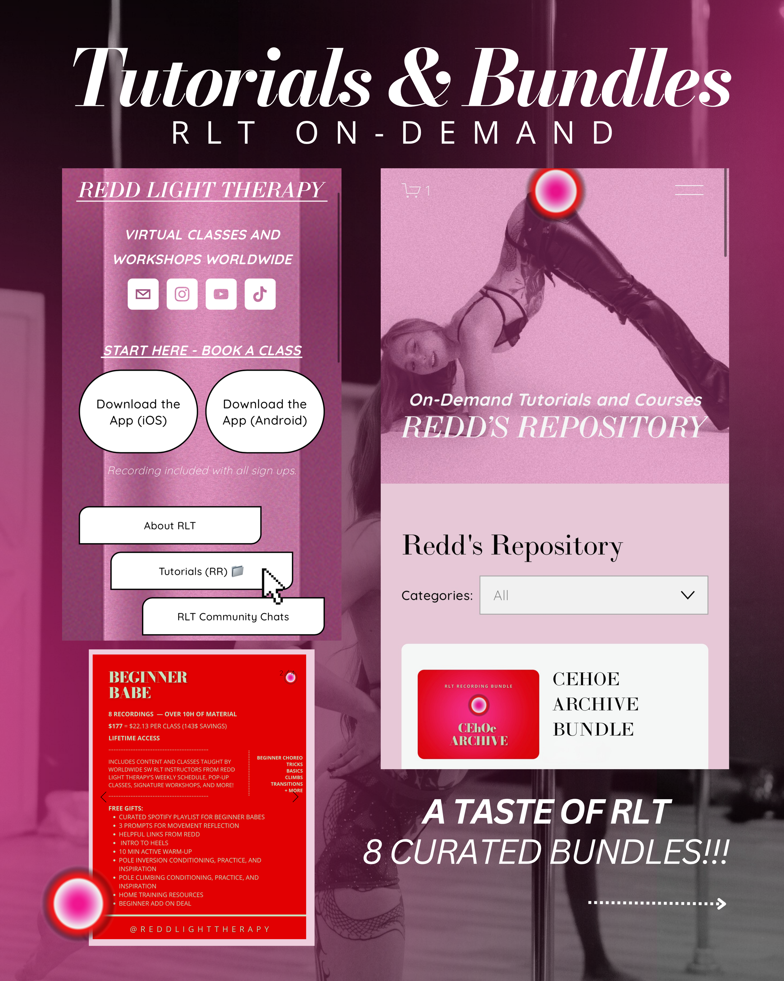 Tutorials &amp; Bundles: RLT On-Demand