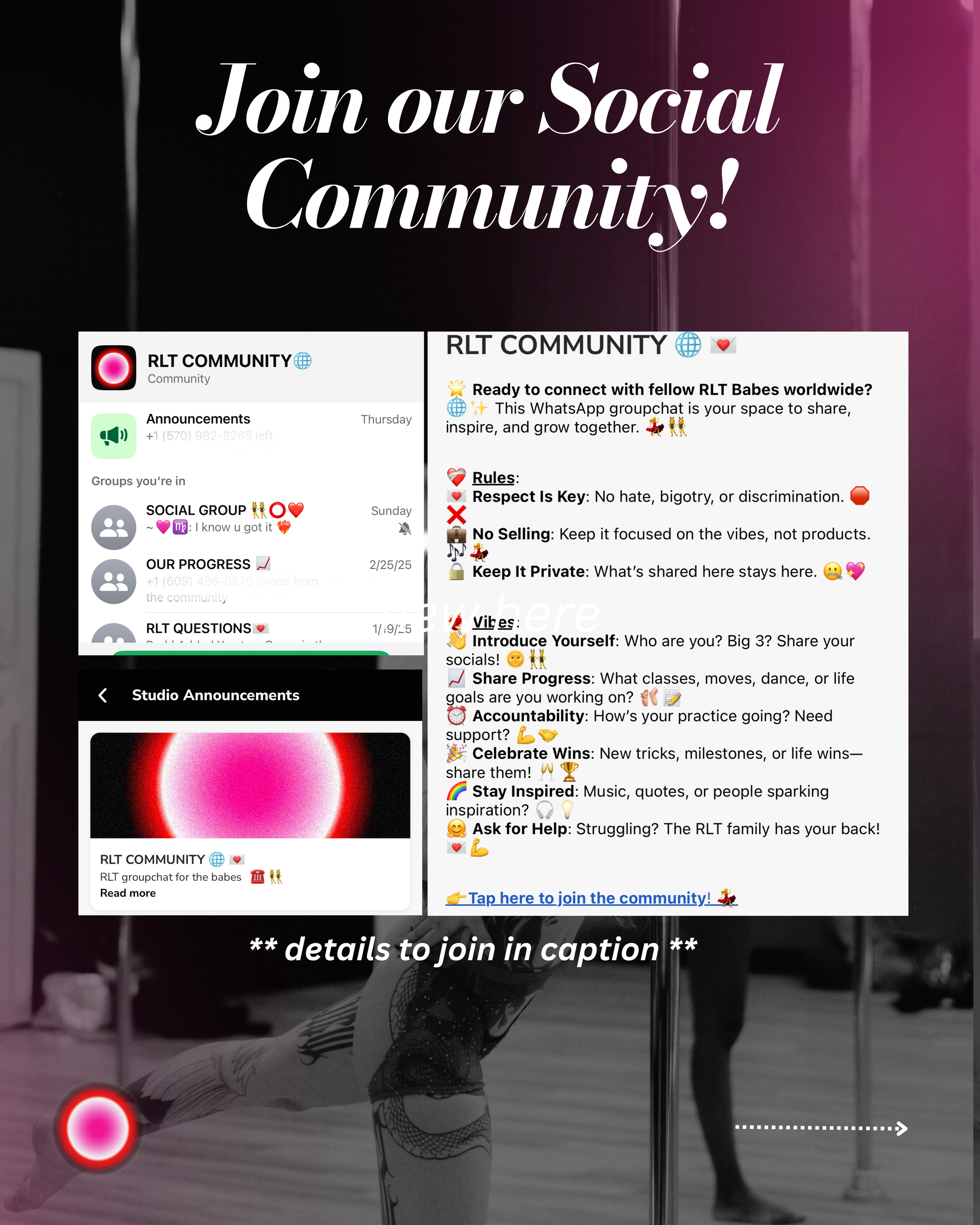 Join Our Social Community!