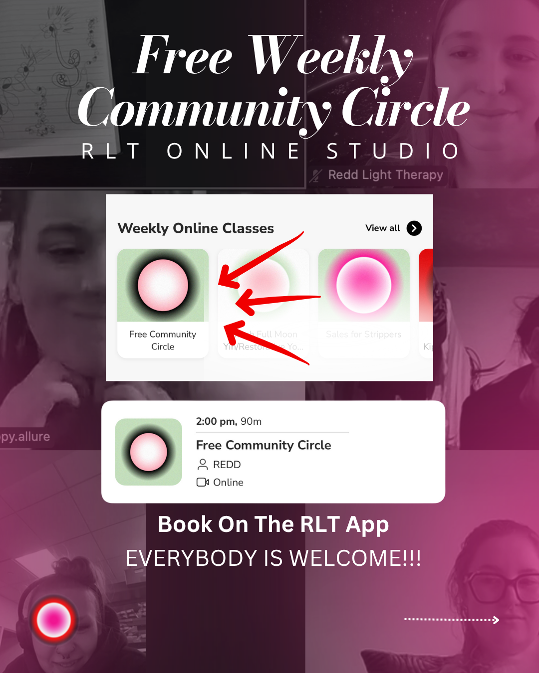 Free Community Circle: Connect, Unwind, &amp; Talk Pole With Other Dancers | RLT Online Studio