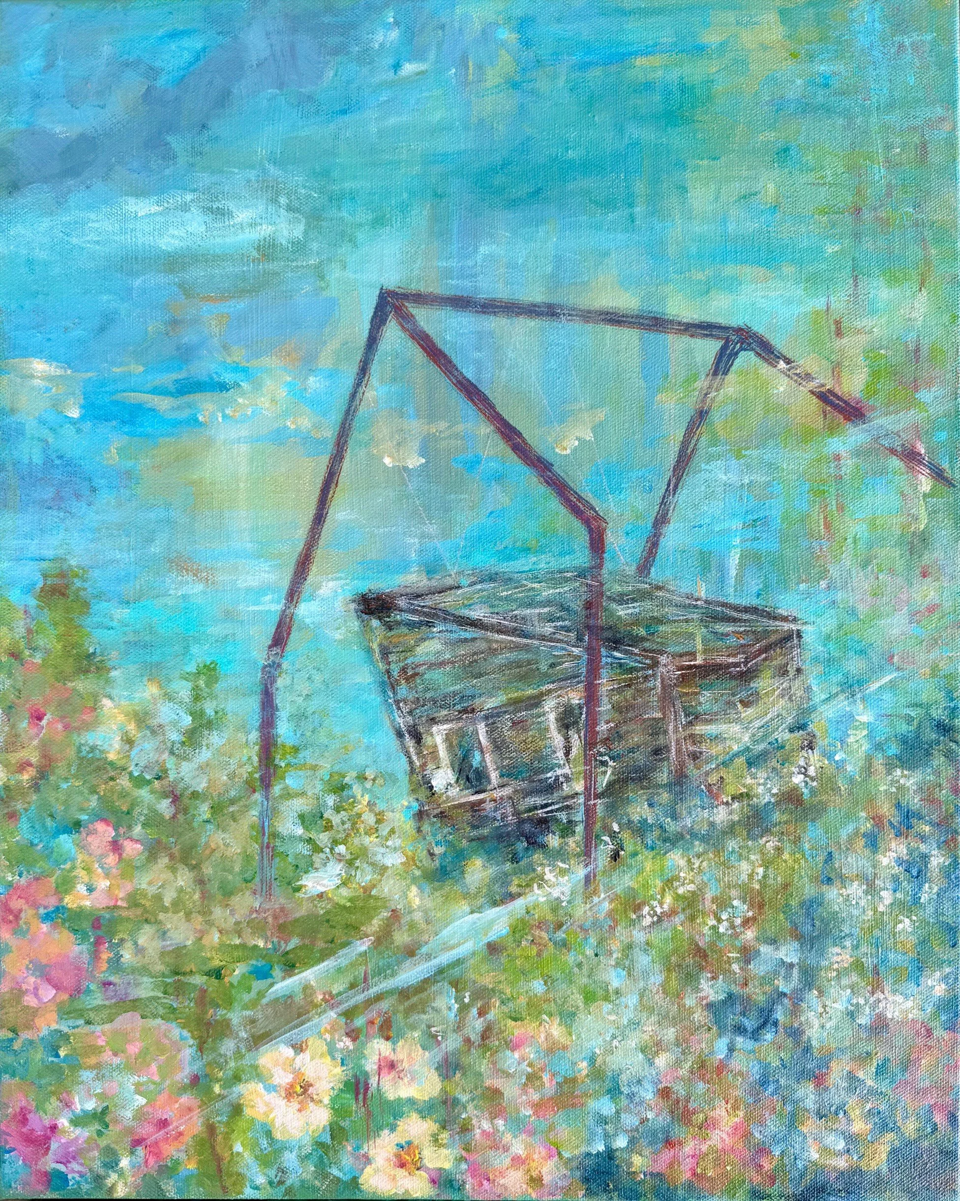 Suspended in Time 16x20 Acrylic