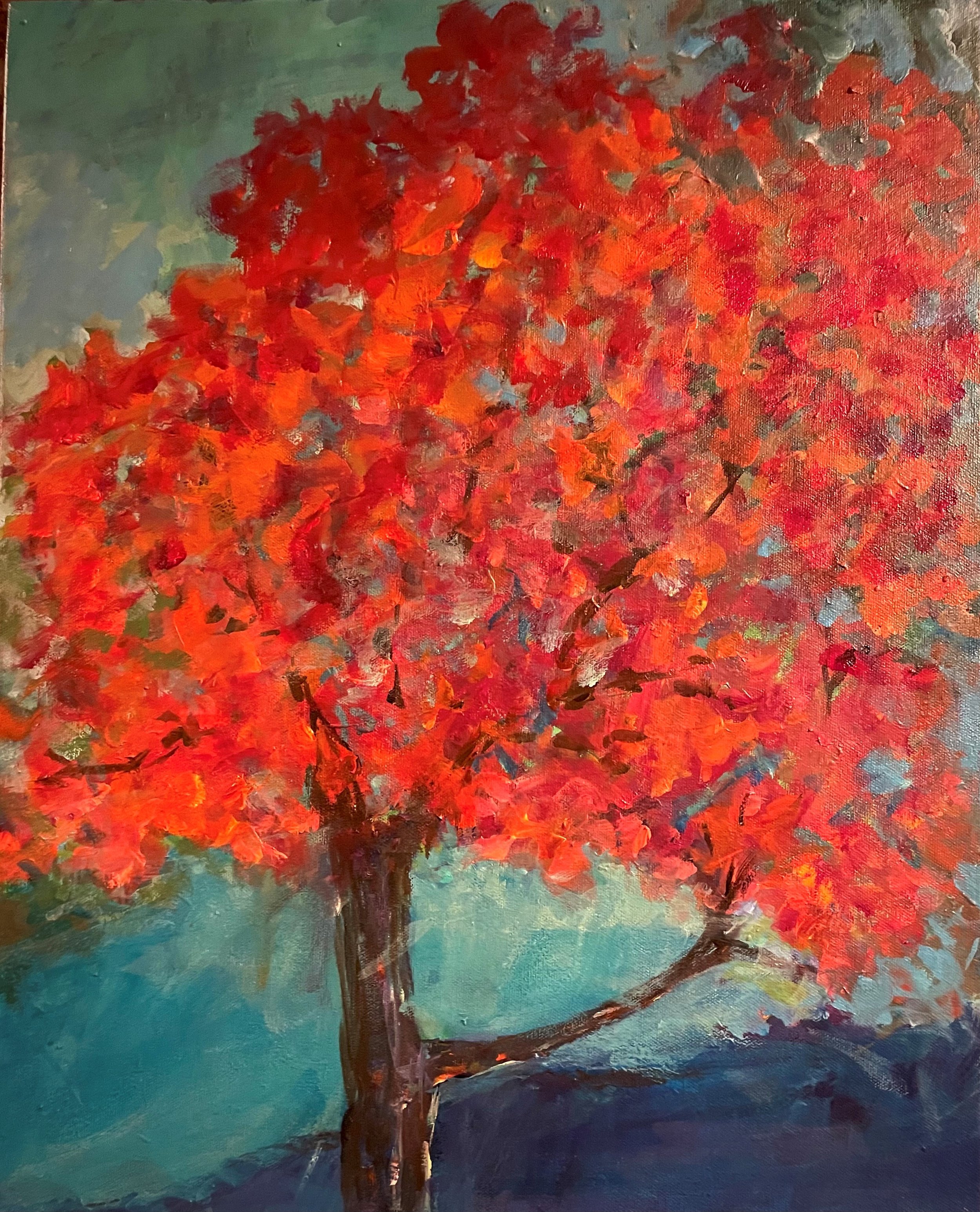 Maple Tree - 16x20 Acrylic on Canvas - $500