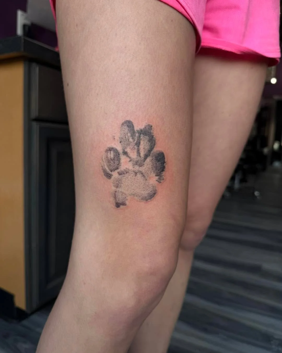 Paw print 🐾 

#MadisonWI #femaletattooartist #pet #tattoo #pettattoo