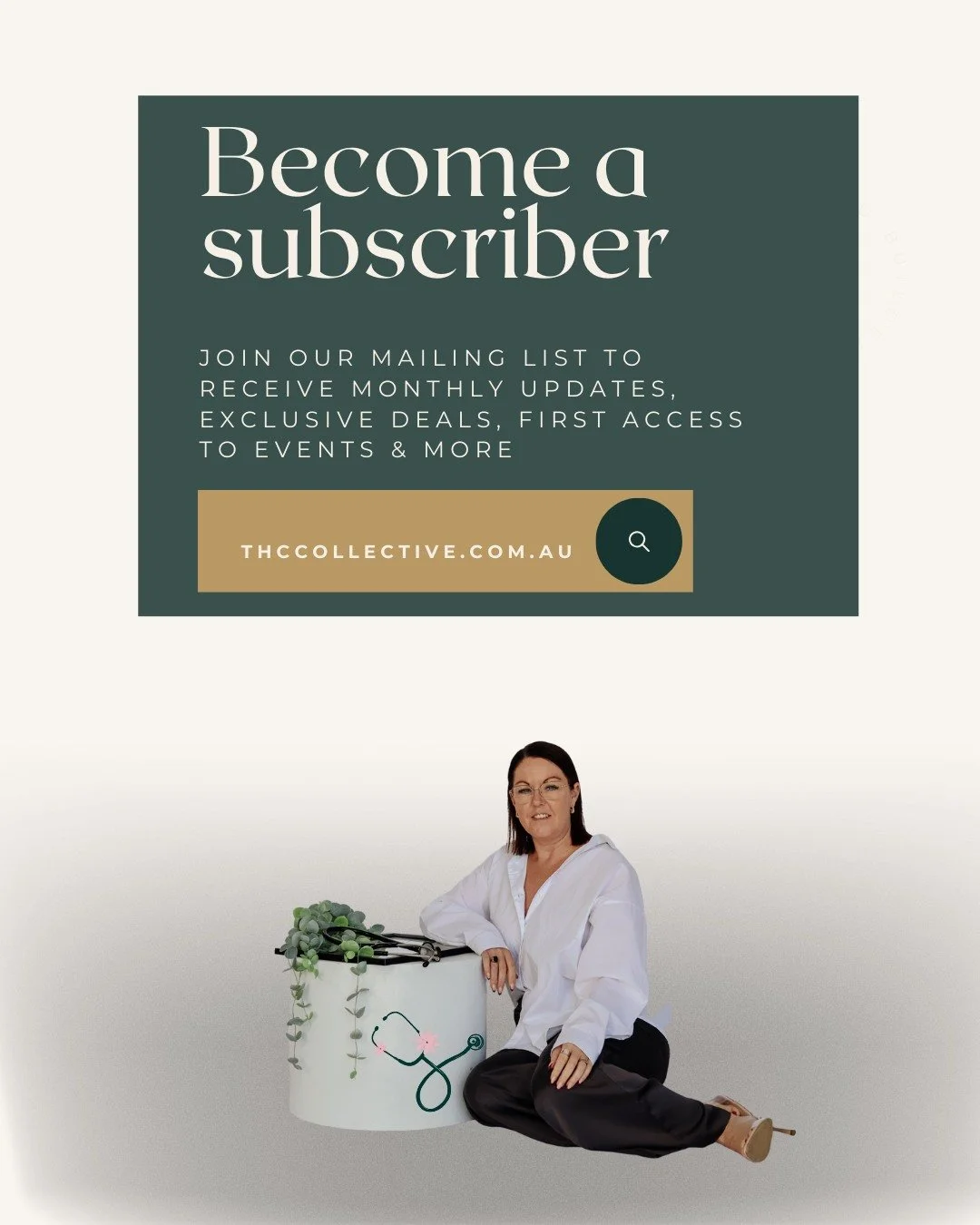📬✨ Have you subscribed to The Collective yet?

Each month I share heartfelt insights, women&rsquo;s wellness tips, upcoming events, and gentle reminders to slow down and care for you 💚

It&rsquo;s more than a newsletter... it&rsquo;s a little momen