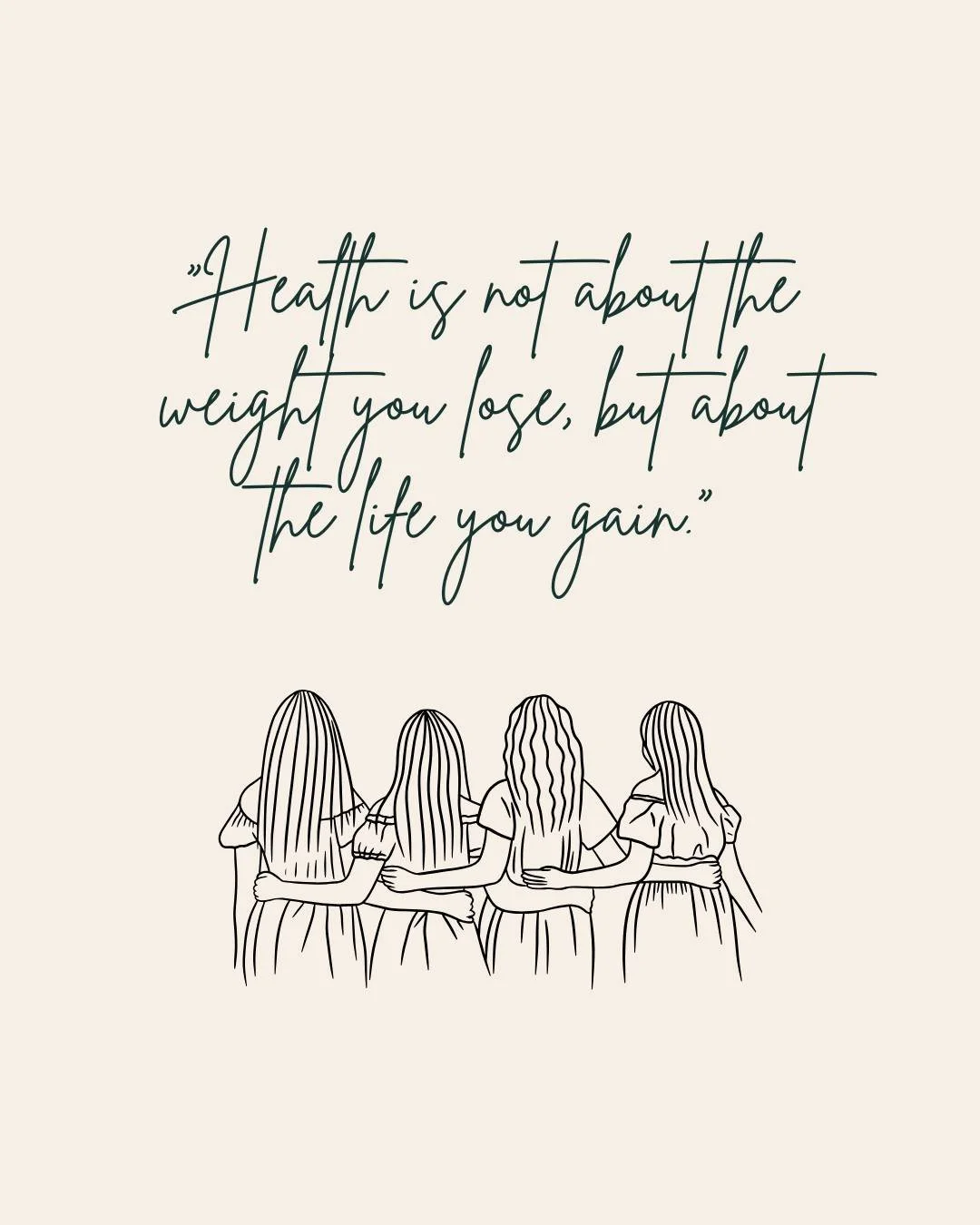 ⚖️ Wellness isn&rsquo;t defined by a number on a scale.

It&rsquo;s about the energy to enjoy your mornings, the clarity to focus on what matters, and the strength to move through life with ease. 

True health is freedom, not restriction. 🌿

💚 This
