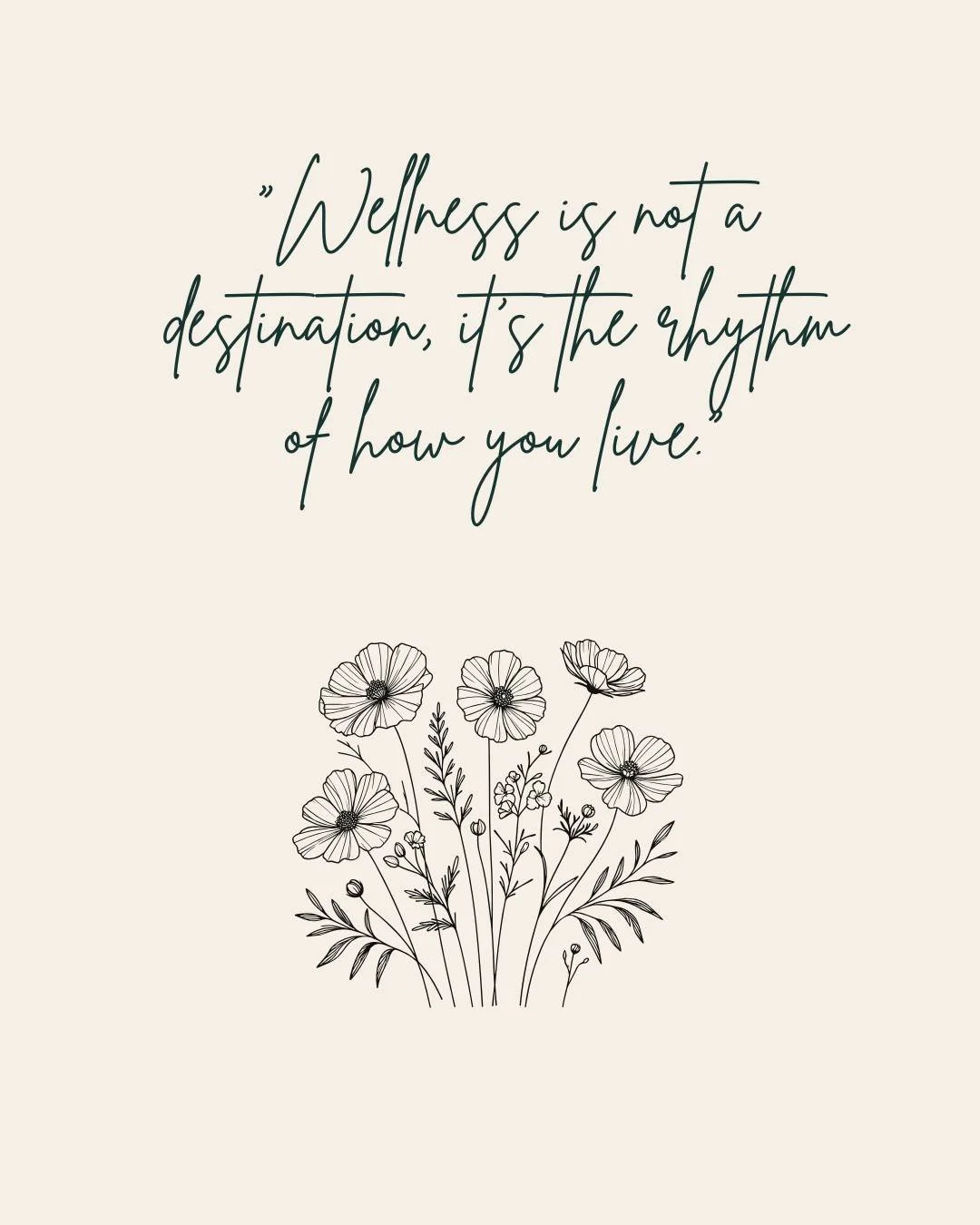 🌸 Wellness Wednesday 🌼

Wellness isn't something you chase - it's something you practice in the little moments every day 🌿

#wellness #theholisticcarecollective #health #holisticliving #womenshealth