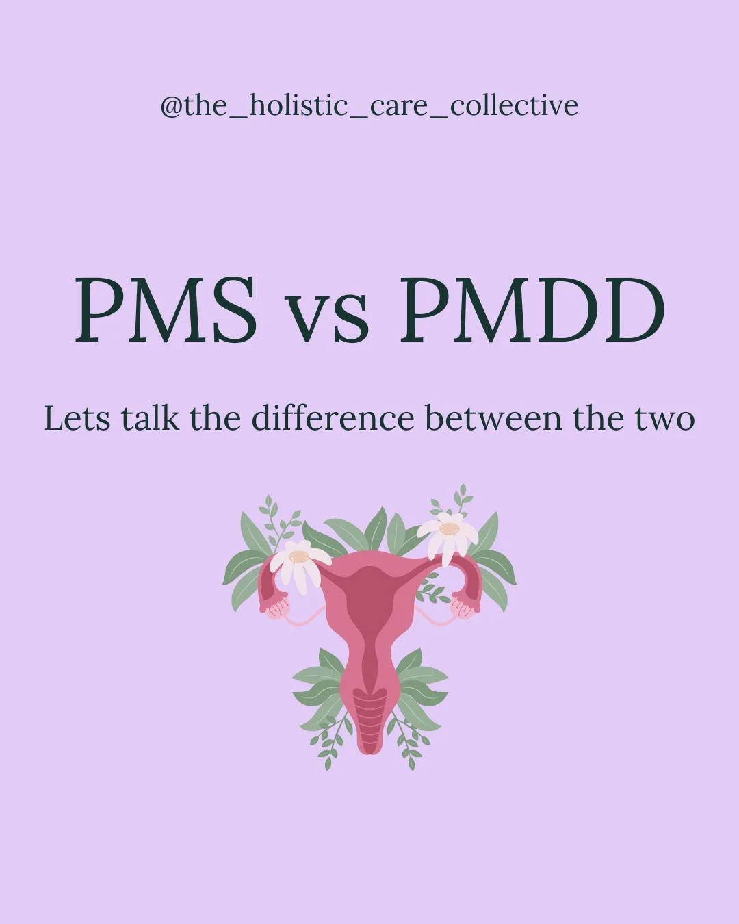 🧪 SCIENCE SUNDAY 👩🏾&zwj;🔬

PMS and PMDD share symptoms - but differ in severity.
PMS may cause mild discomfort, while PMDD can bring intense mood changes, anxiety, or depression that can disrupt daily life.

Recognising the difference is the firs