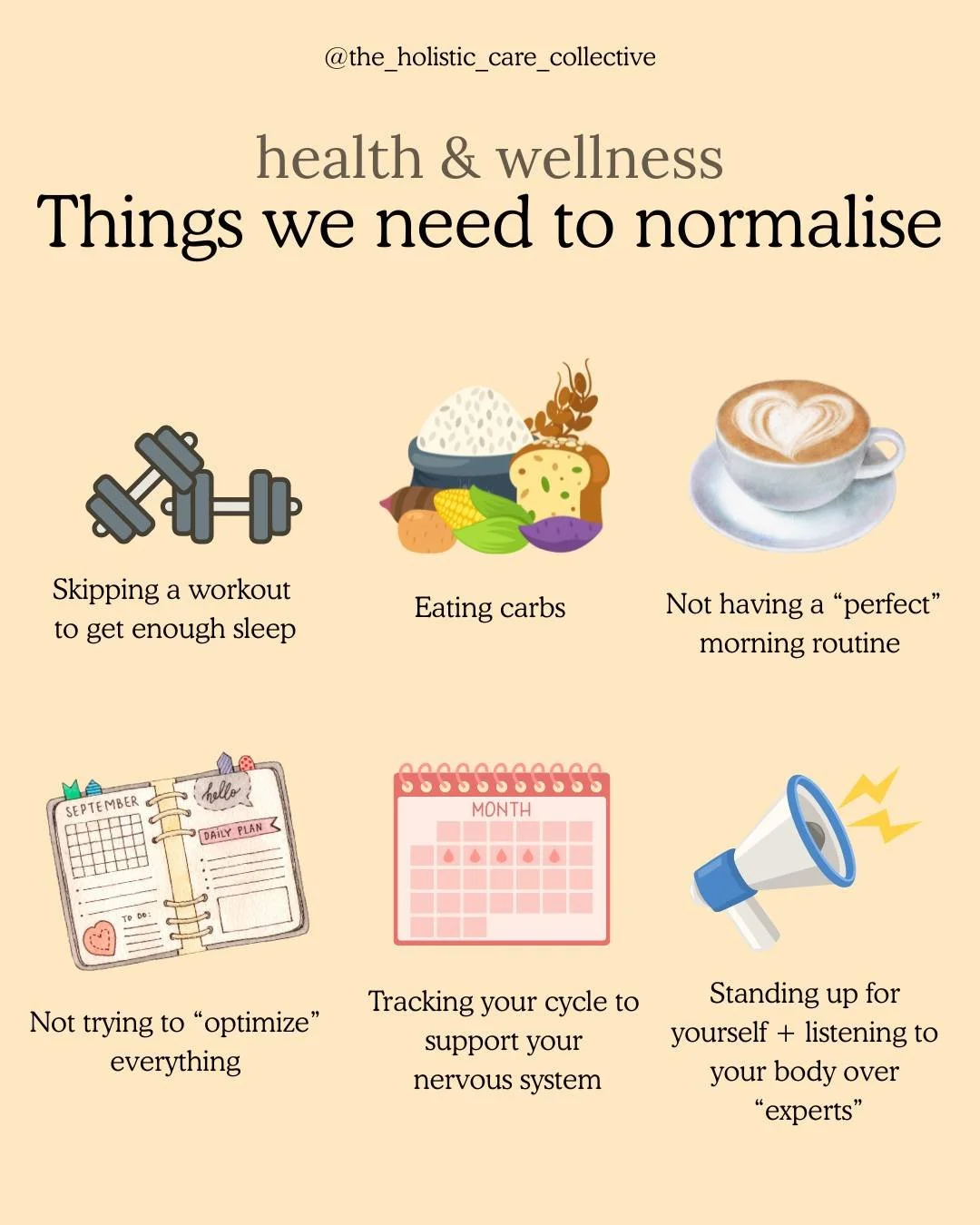 Wellness Wednesday 💛

Wellness begins when we stop chasing perfection and start choosing what actually supports us.
So here&rsquo;s your midweek reminder to rest deeply, nourish your body, stand up for your needs, and release the pressure to be perf