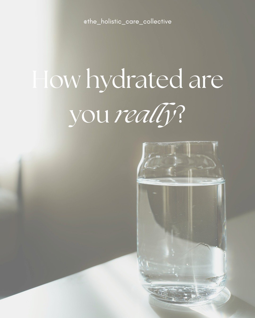 💛 Wellness Wednesday 
Hydration is one of the simplest &mdash; and most overlooked &mdash; foundations of health 💧
Your body relies on water for digestion, circulation, temperature regulation, energy, and focus. Even mild dehydration can leave you 