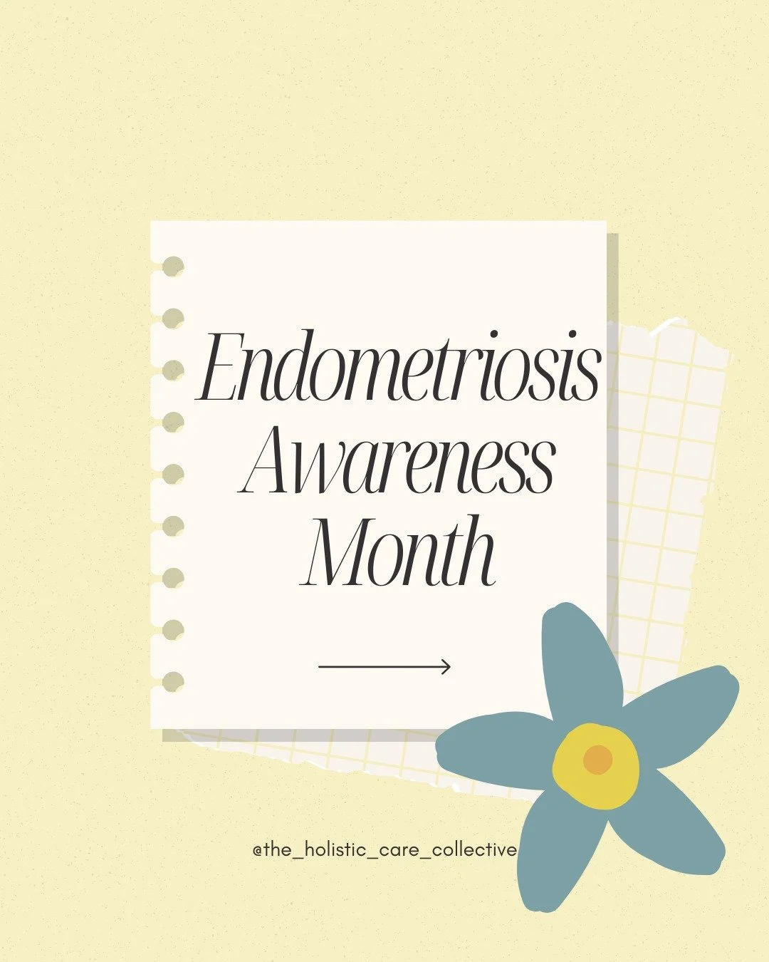 🌼 March is Endometriosis Awareness Month

Endometriosis is a chronic condition affecting around 1 in 9 Australian women by age 44.

Despite how common it is, many people experience delays in diagnosis and support. Raising awareness helps improve und