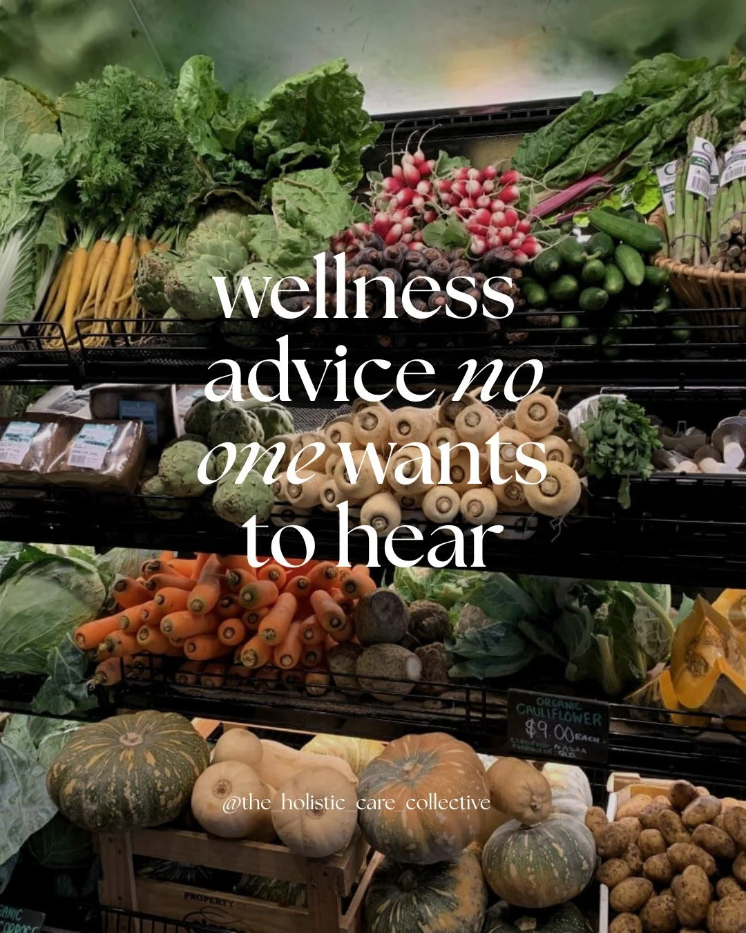 ✨ Wellness Wednesday ✨
The wellness advice no one really wants to hear&hellip; but probably needs to.

It&rsquo;s not always the trendy habits or complicated routines that make the biggest difference &mdash; it&rsquo;s the consistent basics.
Simple d