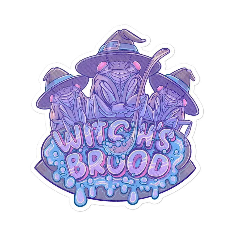 Witch's Brood | Vinyl sticker