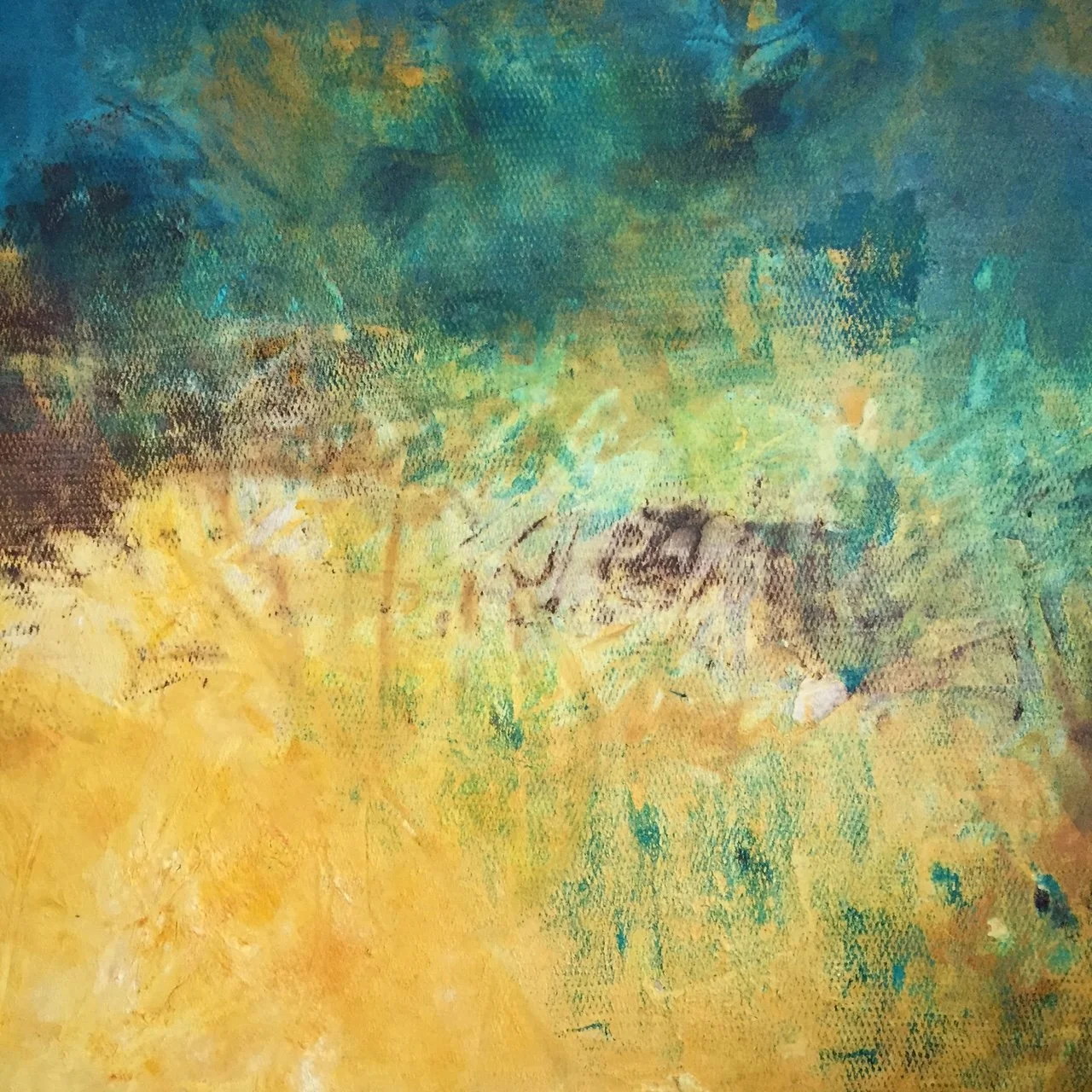  wandering in saskatchewan  
36 x 36 x 1.5" 
acrylic and medium on canvas 
SOLD