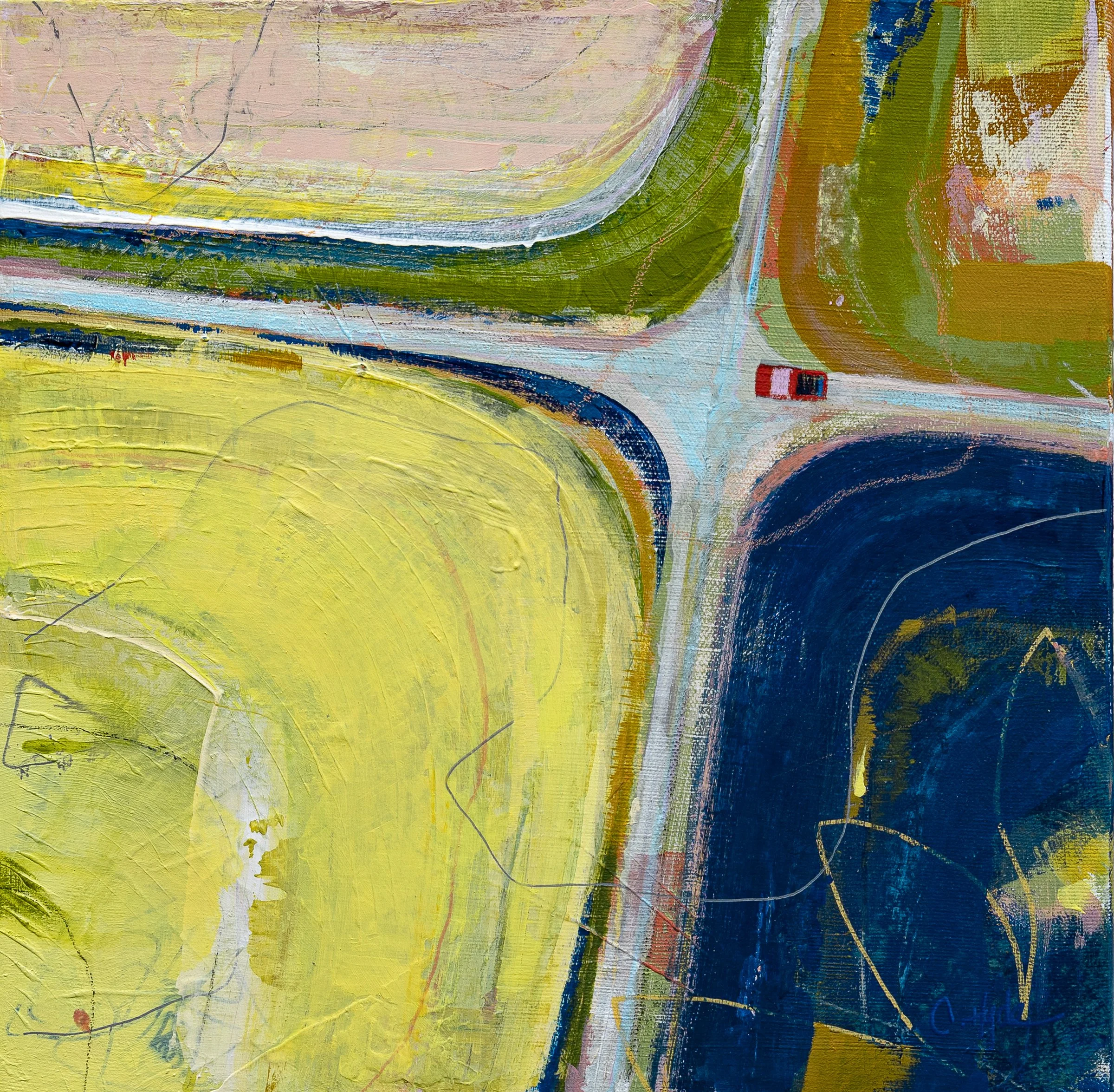  window seat II  
12 x 12 x .75" 
acrylic on canvas 
$840