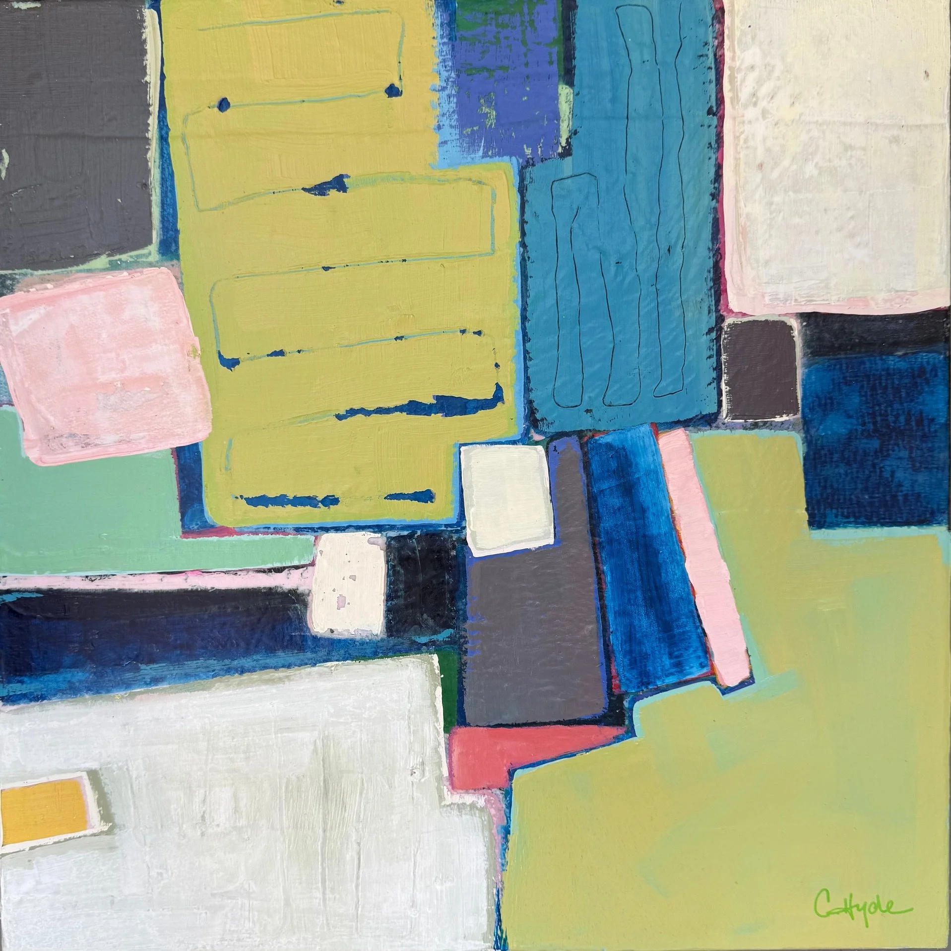  flying home  
16 x 16 x 1.5" 
acrylic on canvas 
SOLD