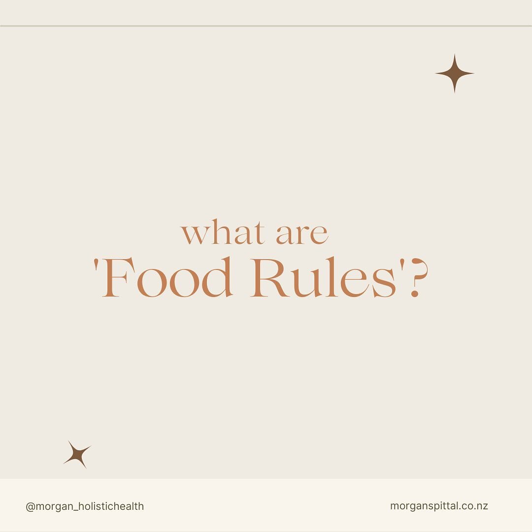 FOOD RULES ⚡️

What are they and why they need to F off. 

#intuitiveeating #antidiet #antidietculture #healthateverysize #foodfreedom