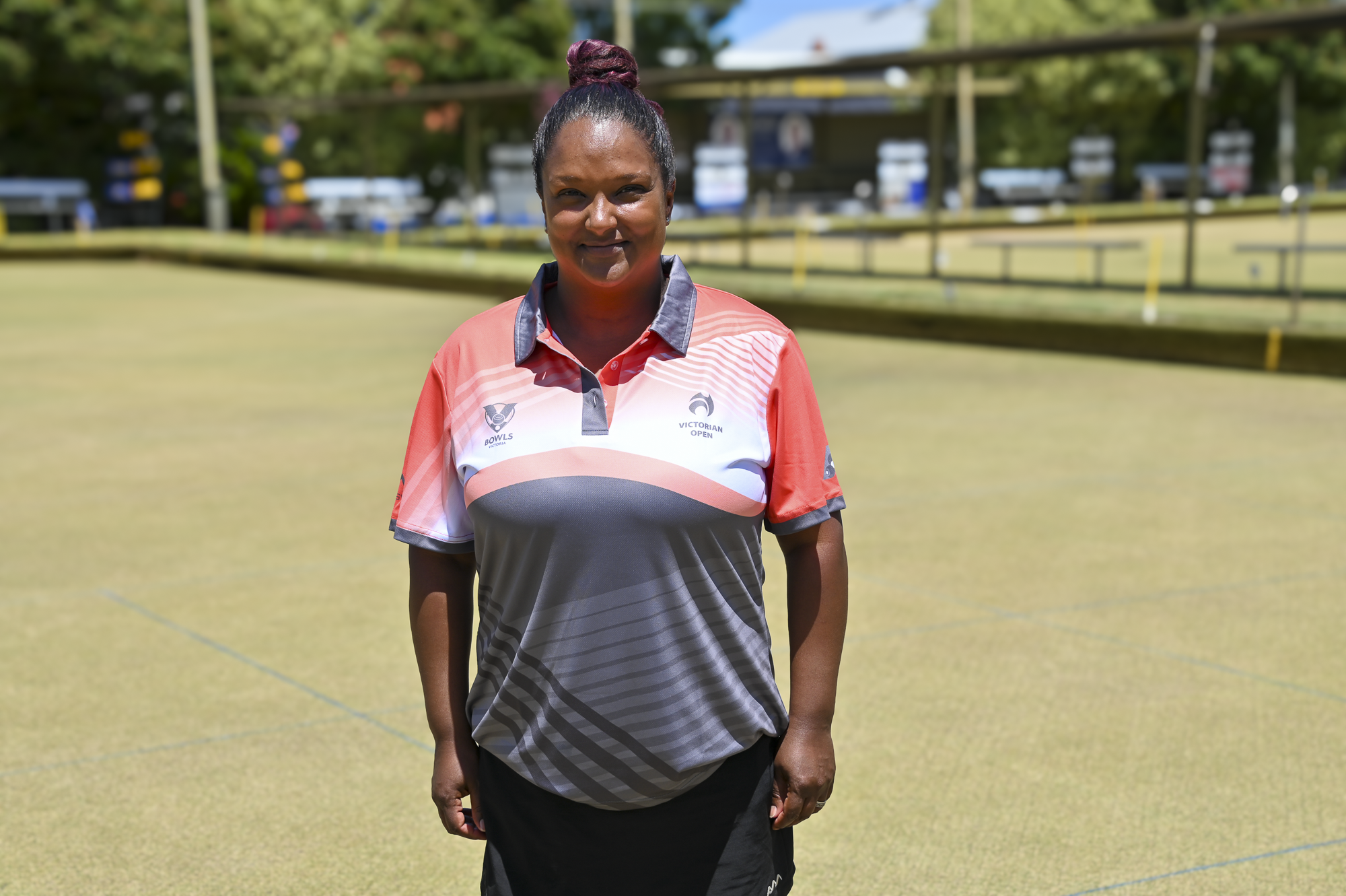 Women's VO2026 polo shirt - Peach