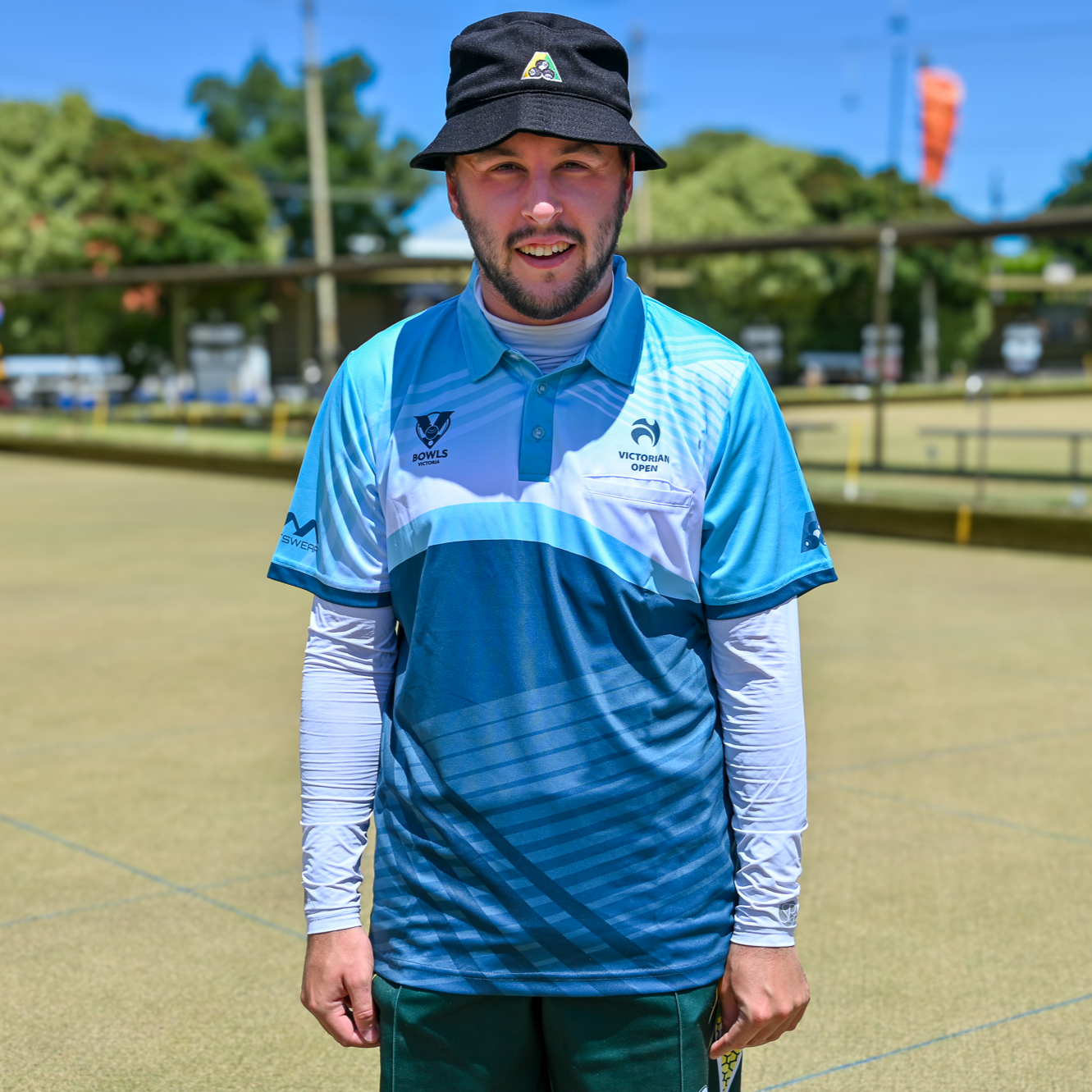 Men's VO2026 polo shirt - Teal